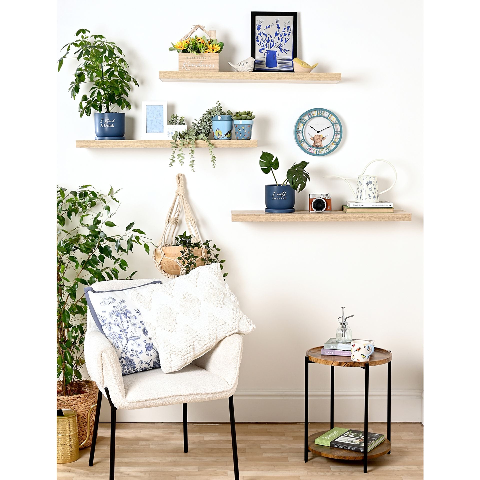 Country Living Ceramic Plant Pot - "I Will Survive"
