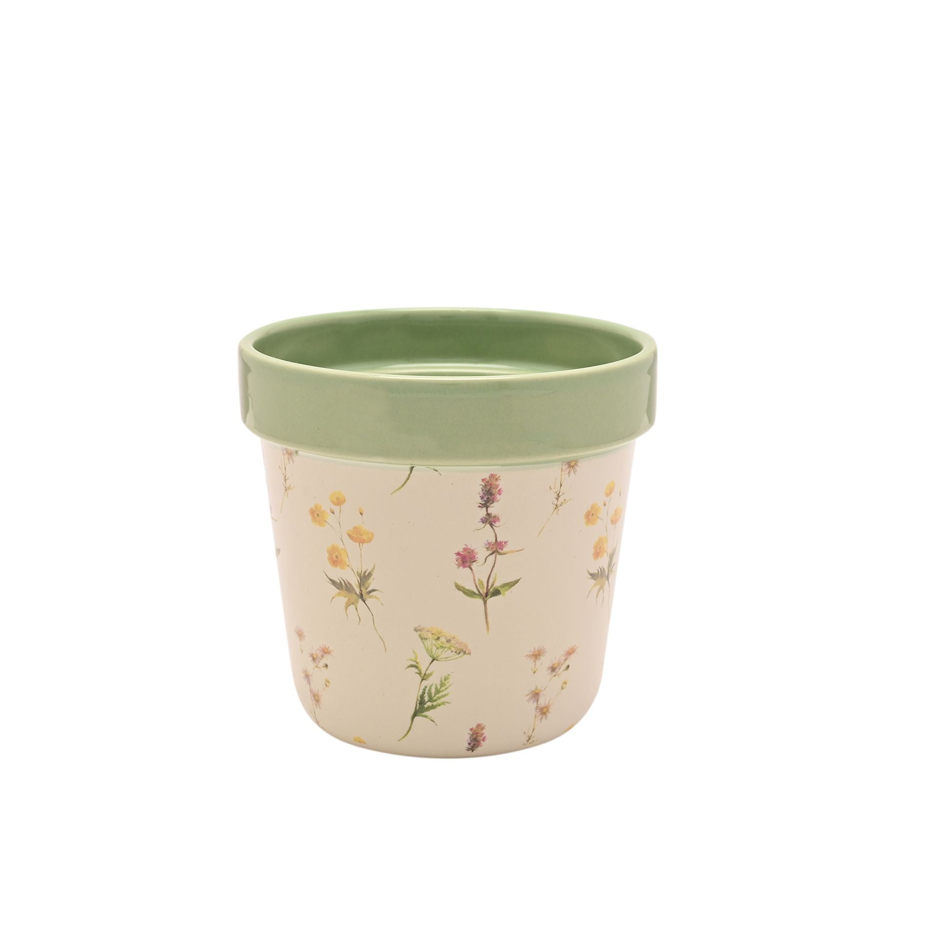 Country Living Set of 2 Planters - Flowers