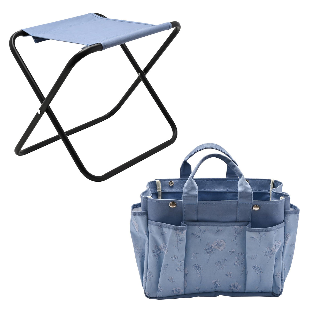 Country Living Foldable Gardening Stool & Storage Bag