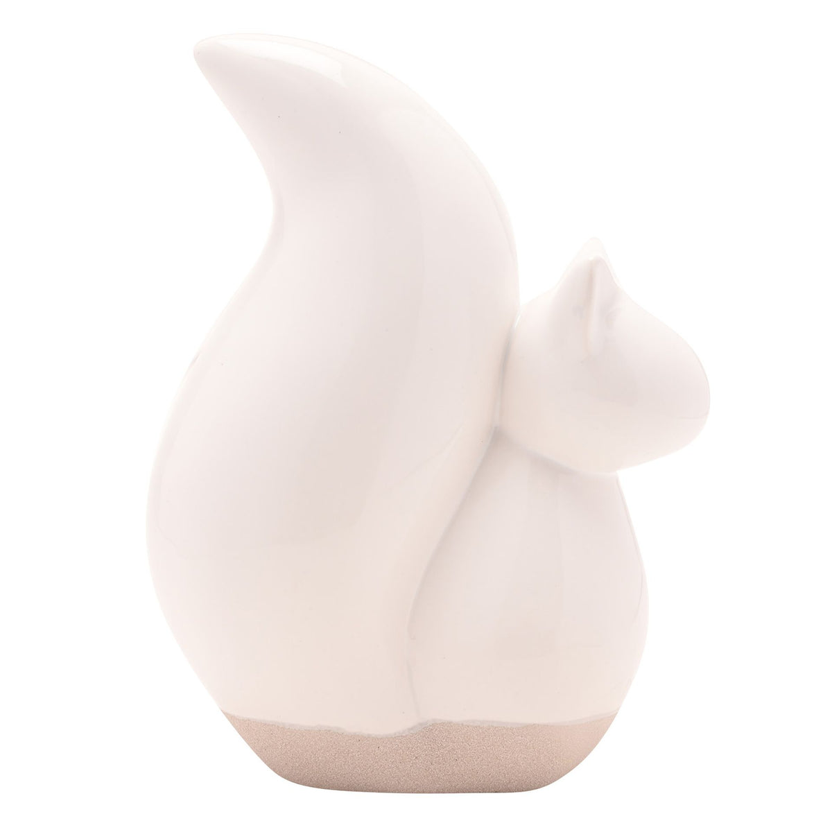 Country Living White Ceramic Squirrel - 23cm