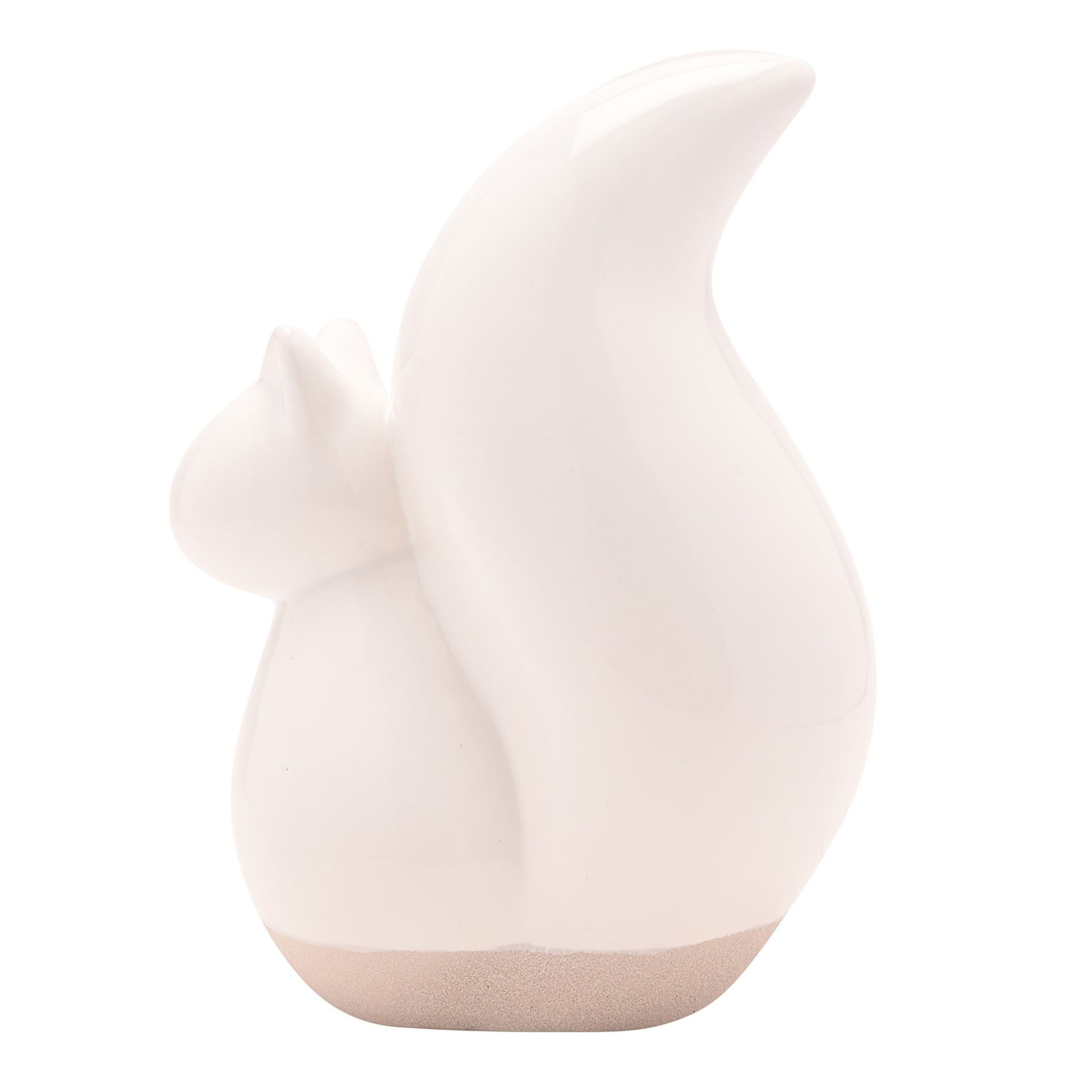 Country Living White Ceramic Squirrel - 23cm