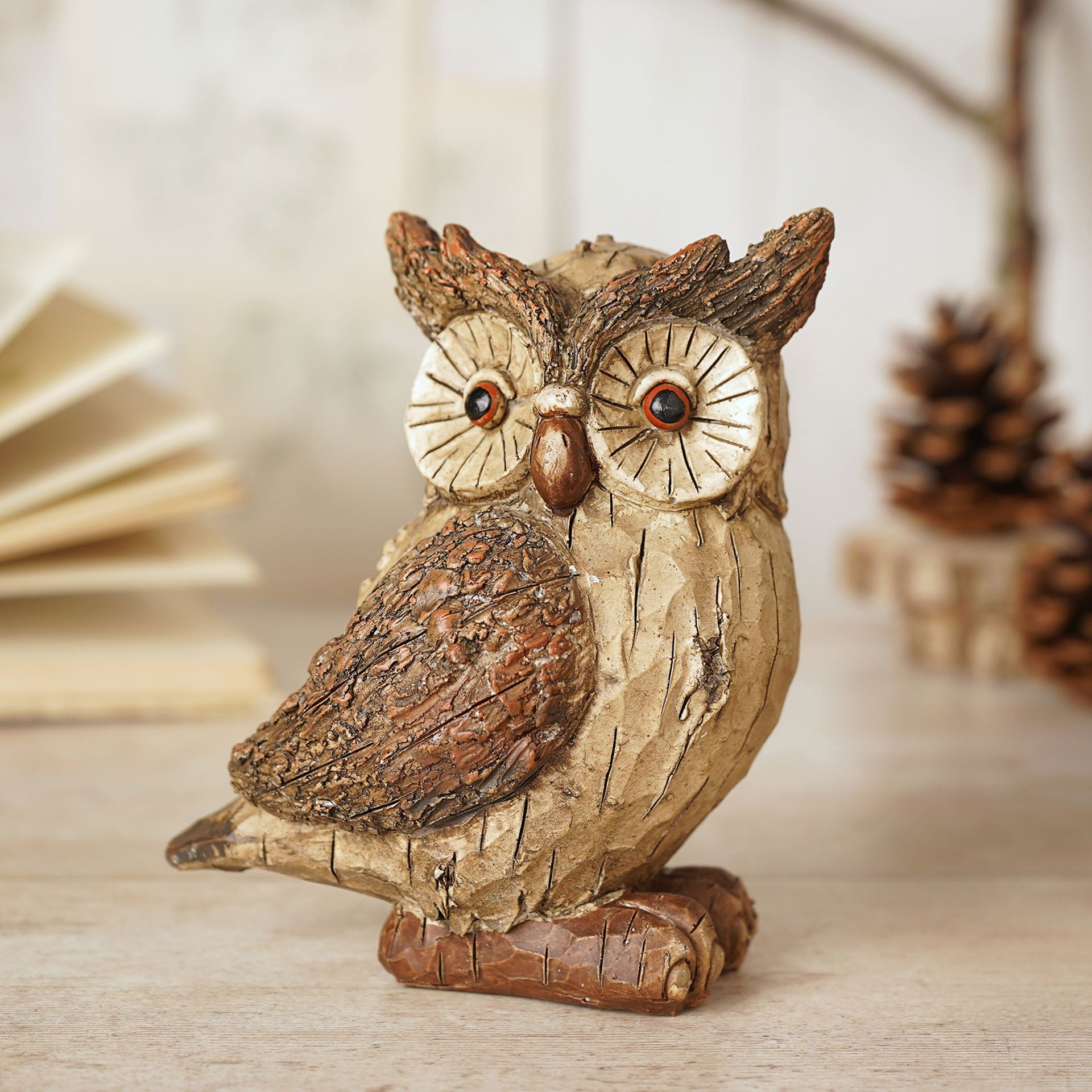 Country Living Owl Figurine 13cm
