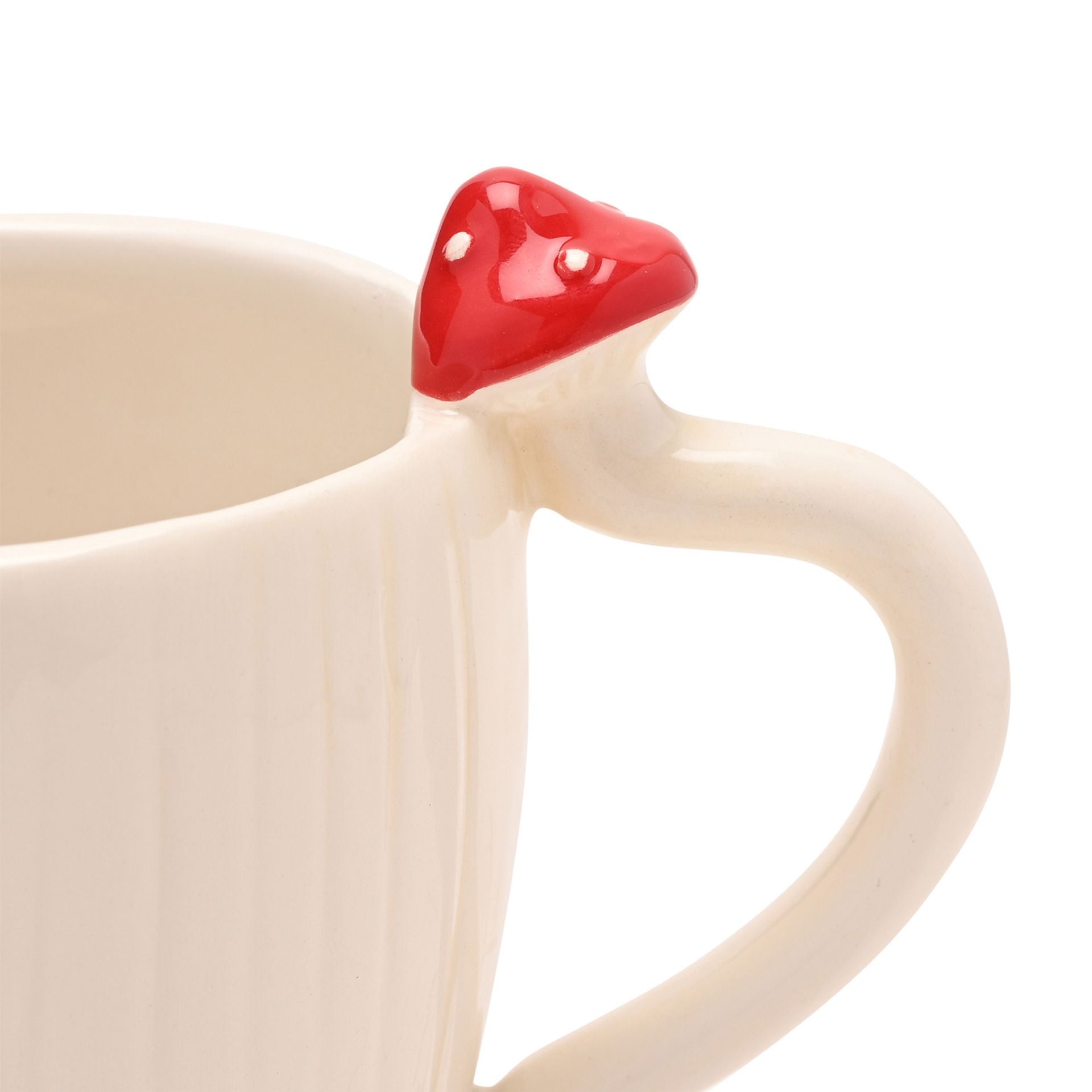 Country Living Toadstool Mug & Saucer