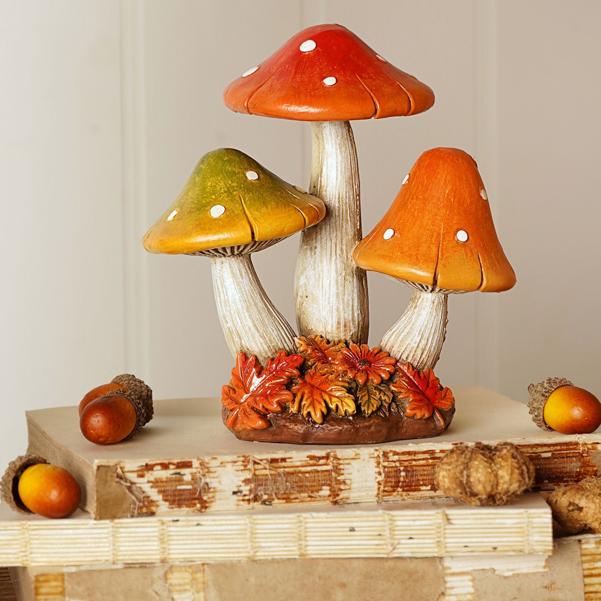 Country Living Mushroom Ornament 13.5cm