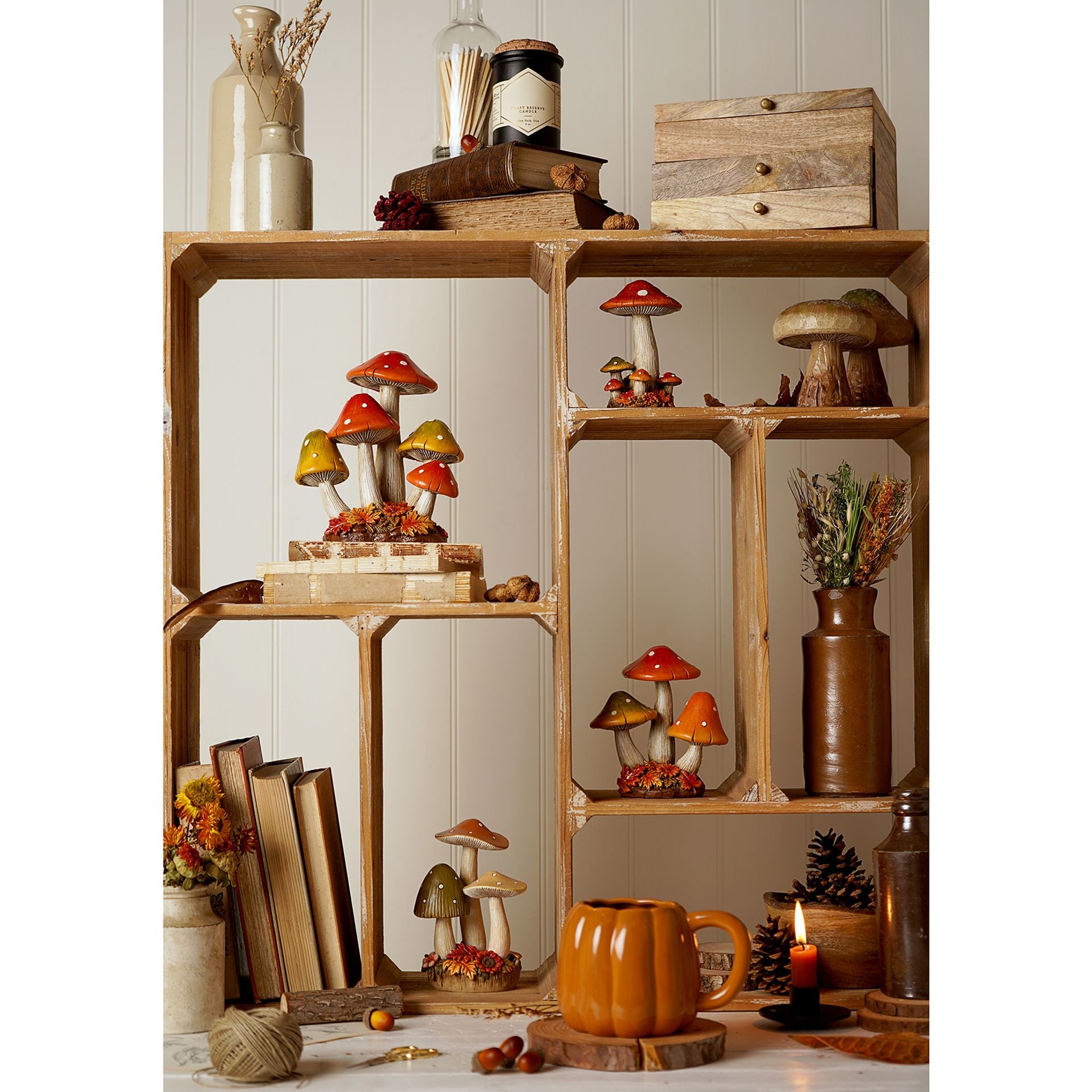 Country Living Mushroom Ornament 13.5cm