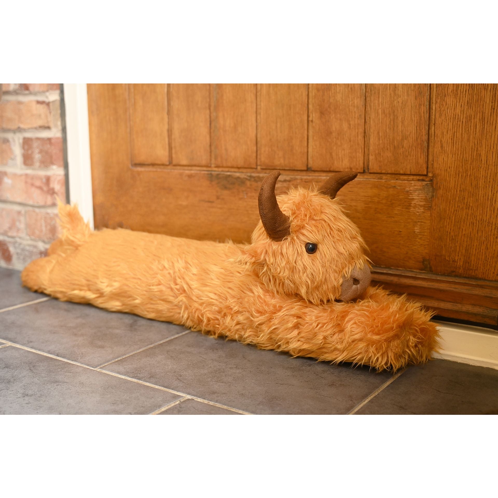 Country Living Highland Cow Draught Excluder