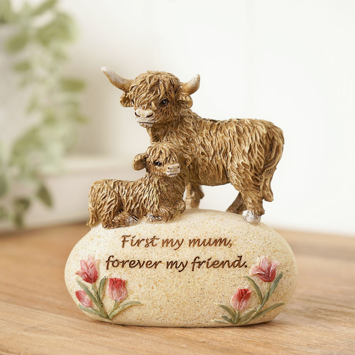 Country Living Highland Cow Mum and Baby