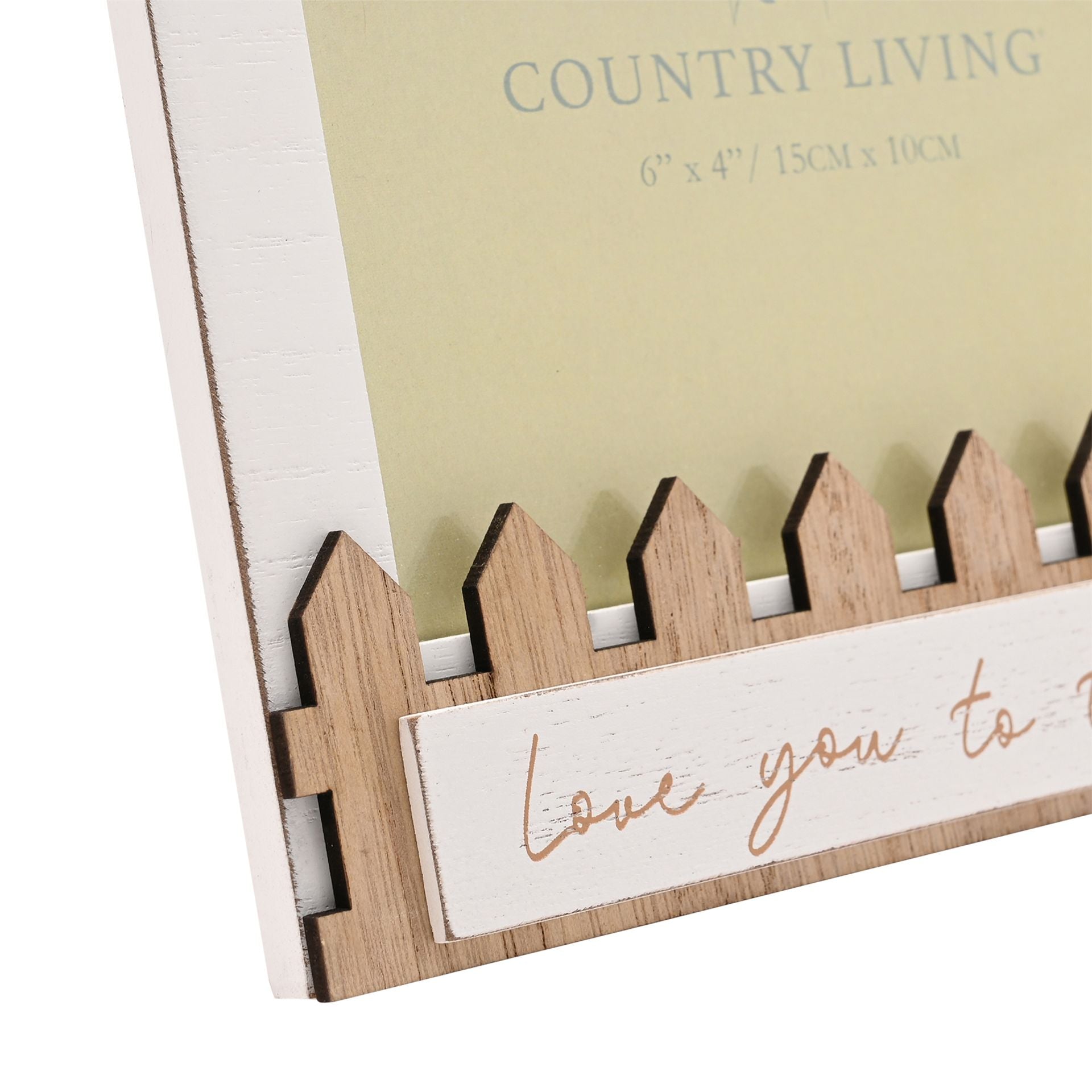 Country Living Highland Cow Photo Frame "Love You to the Moo and Back"
