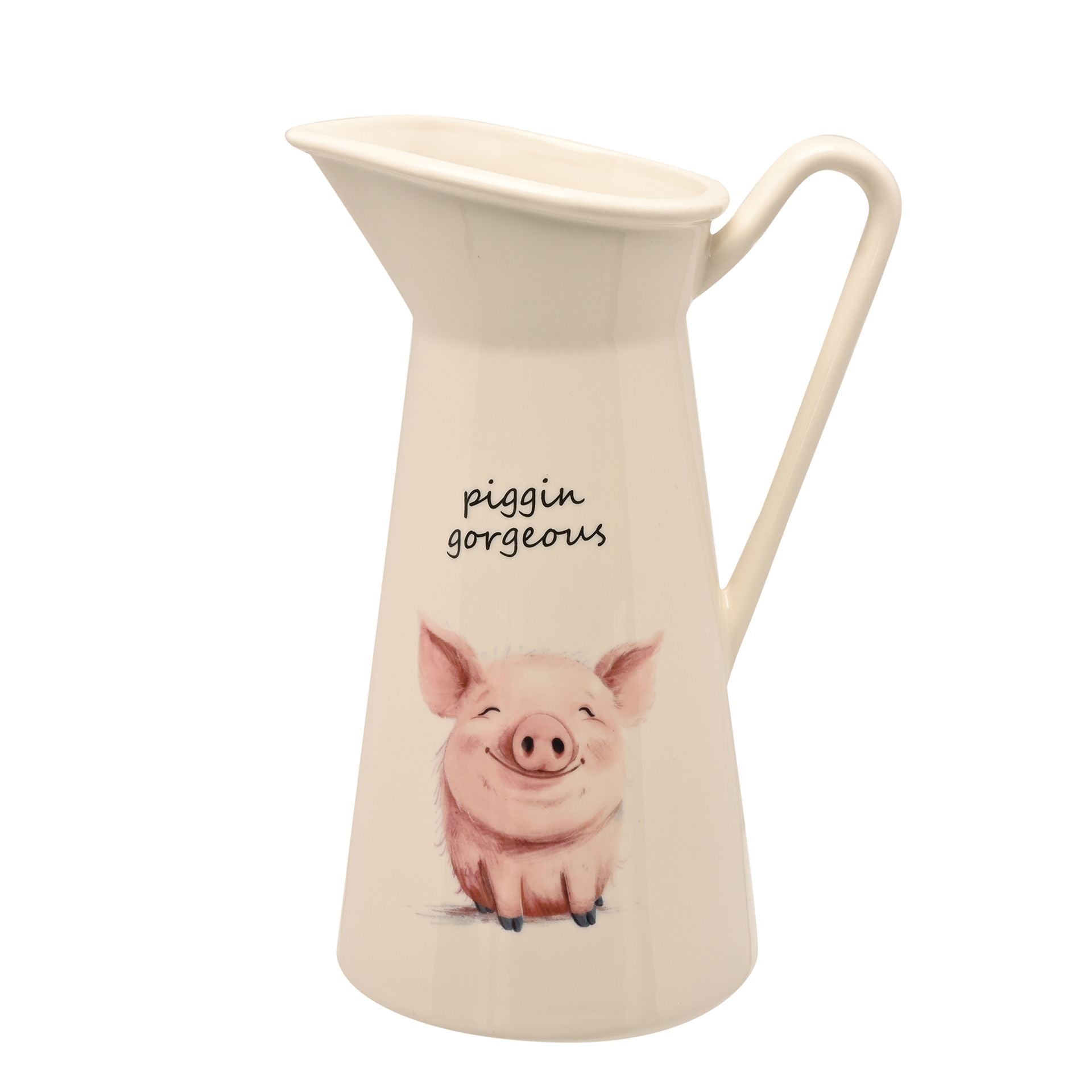 The Funny Farm Ceramic Vase - "Piggin Gorgeous"