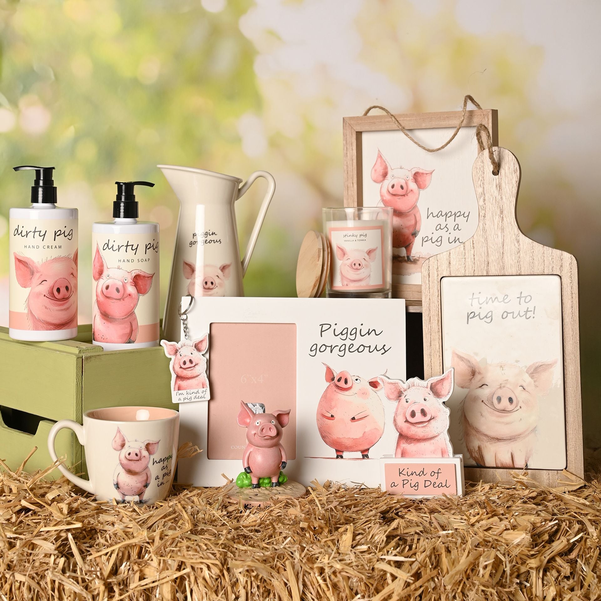 The Funny Farm Ceramic Vase - "Piggin Gorgeous"