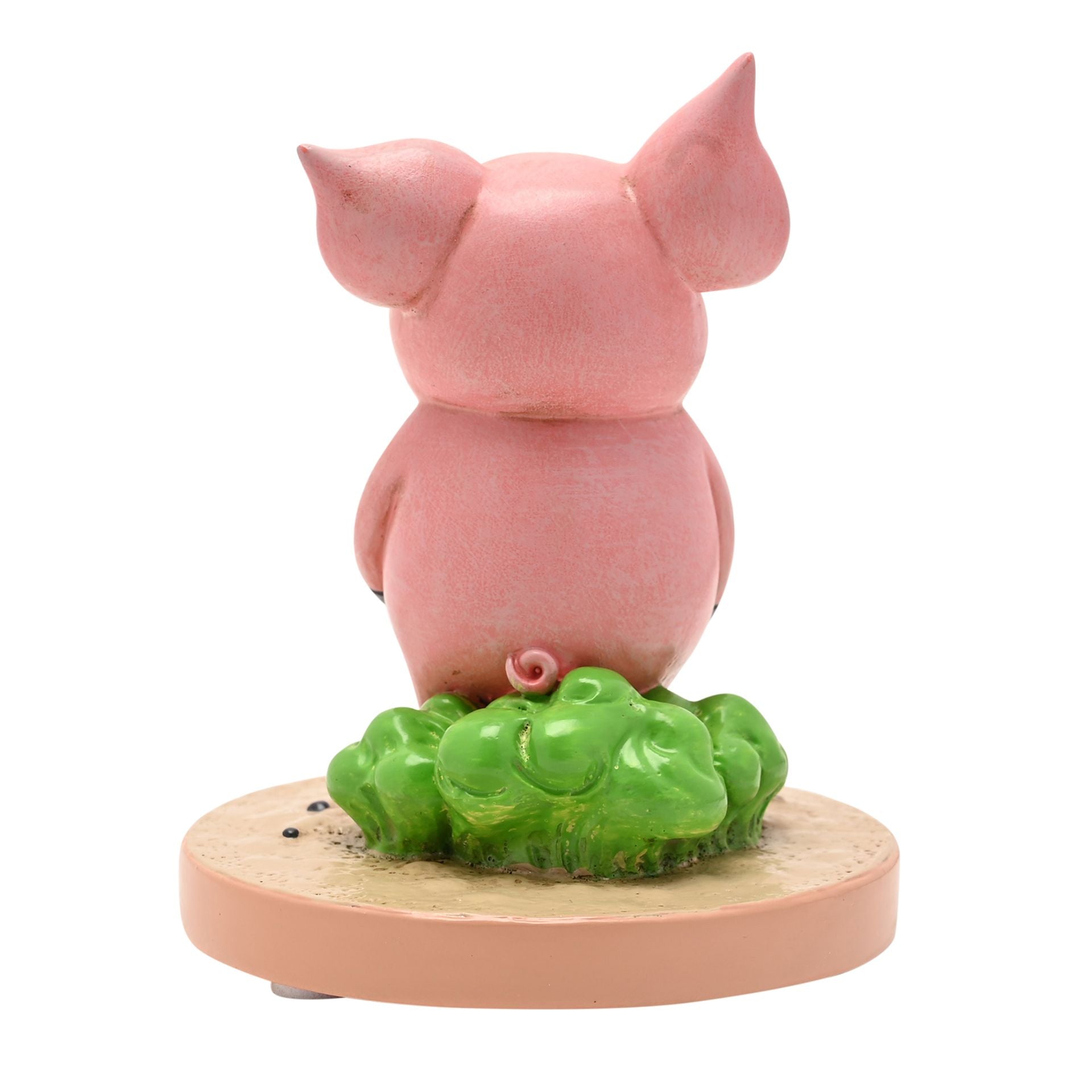 The Funny Farm Pig Figurine  "Kind of a Pig Deal"