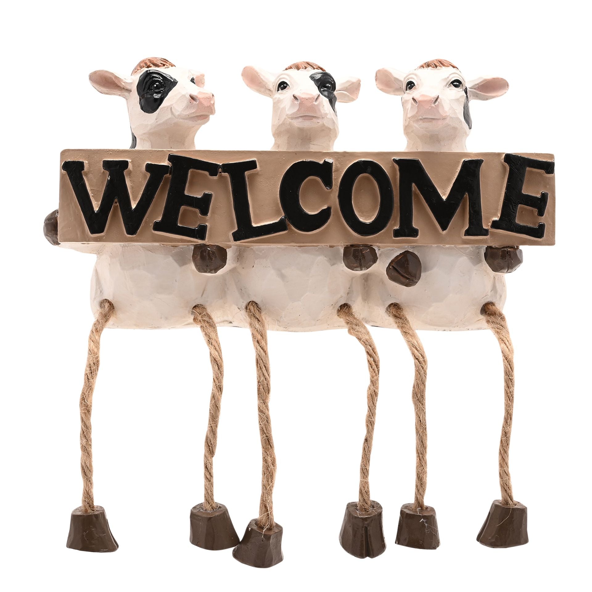Country Living Resin Farm Animals "Welcome"