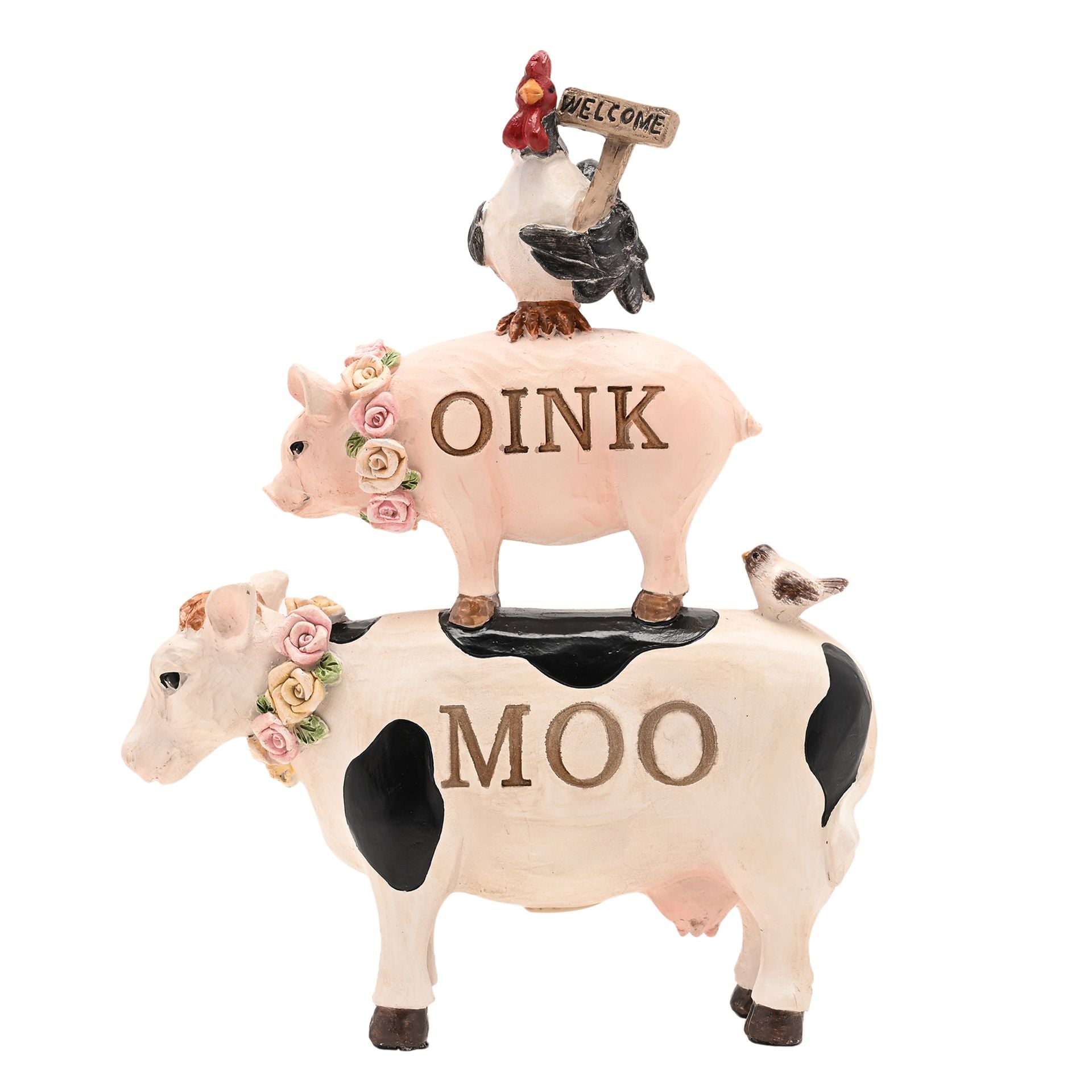 Country Living Resin Stacking Farm Animals