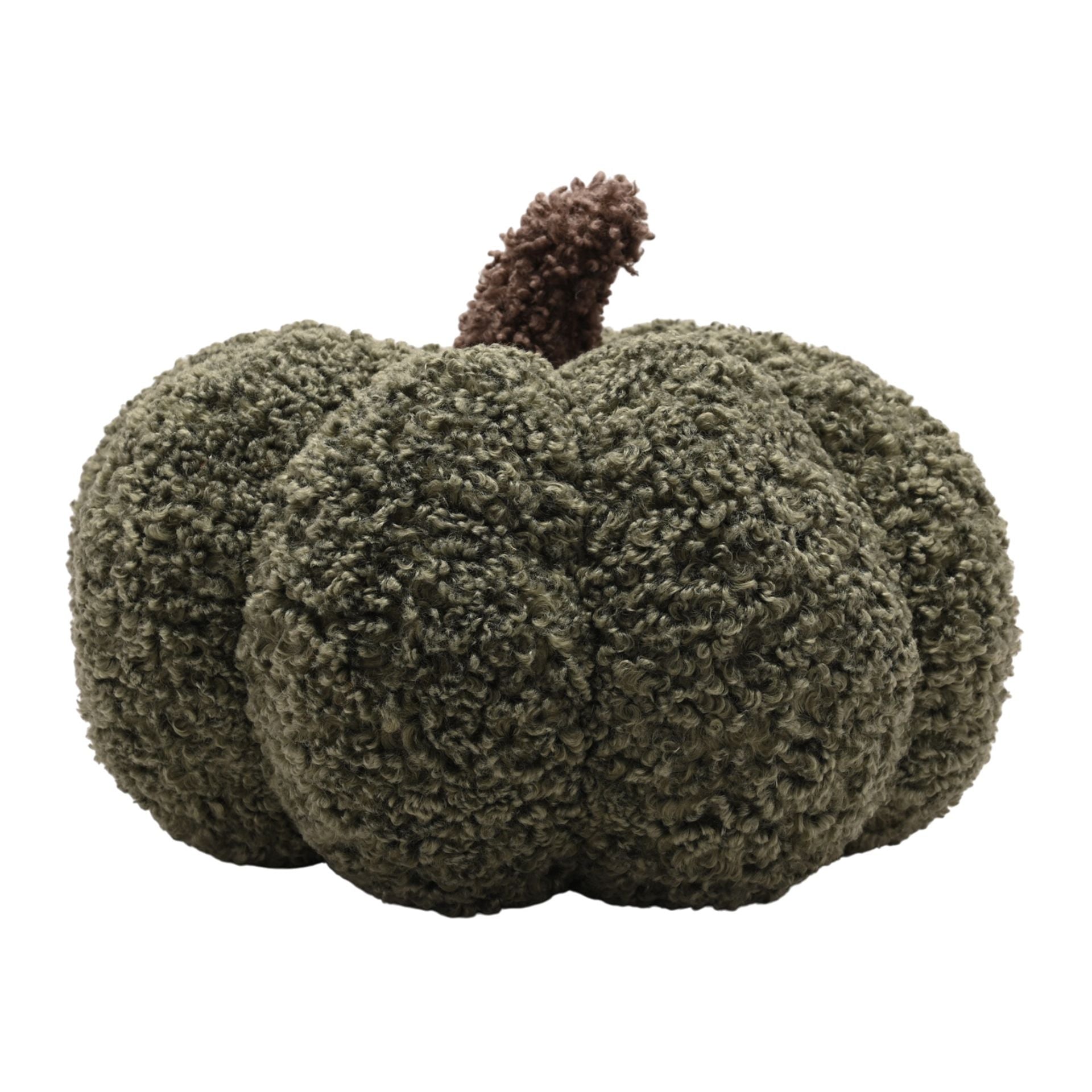 Country Living Pumpkin Cushion - Green