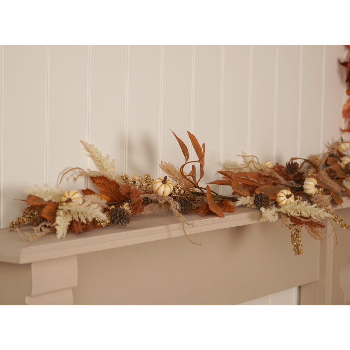 Country Living Neutral Autumn Garland 1.2m