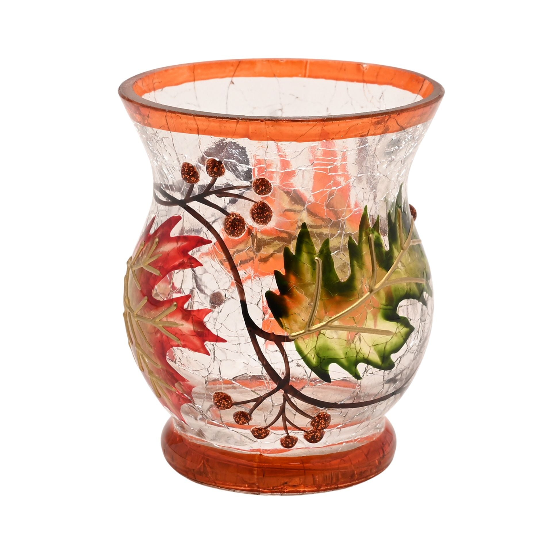 Country Living Autumn Leaf Votive Holder