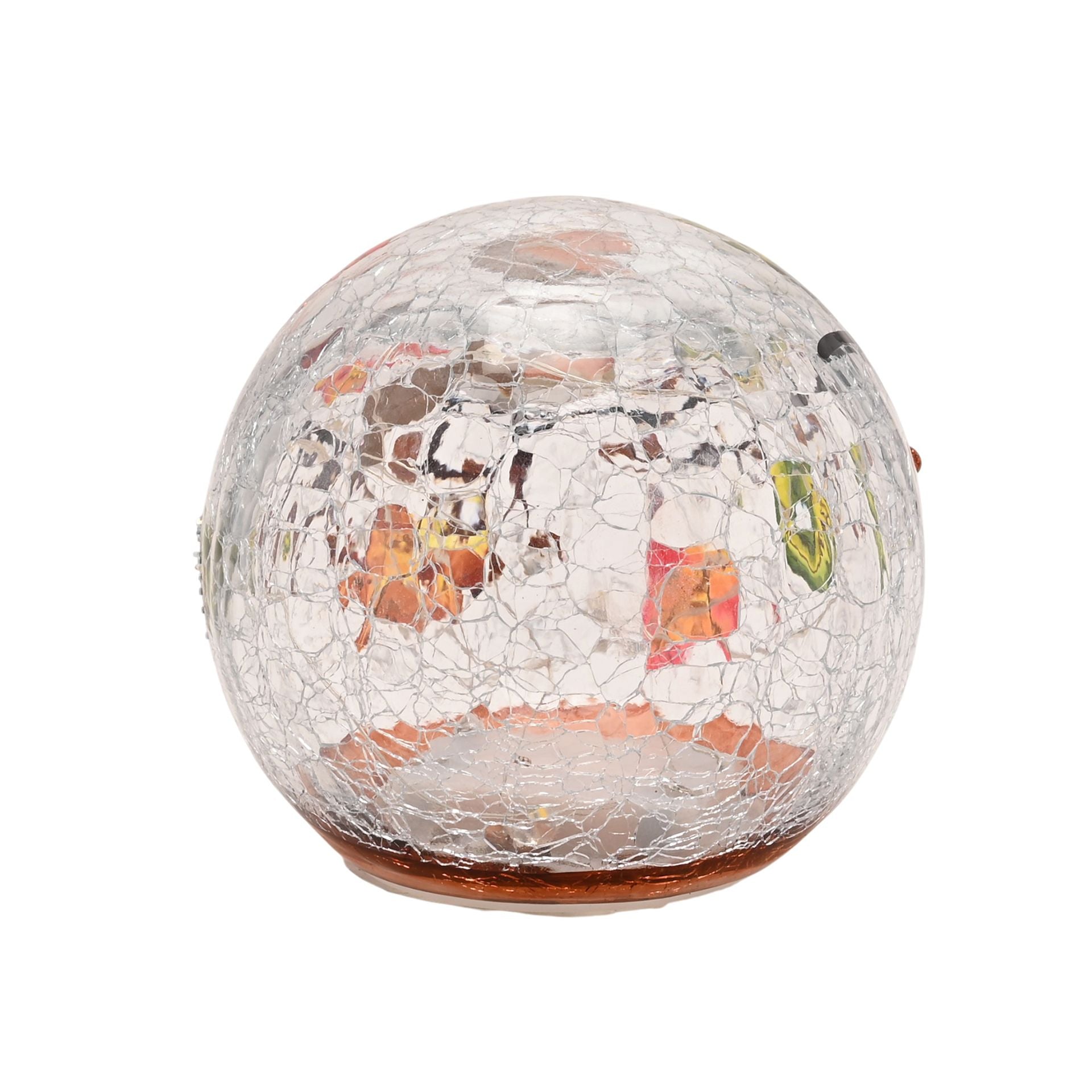 Country Living Autumn Robin LED Light Up Orb