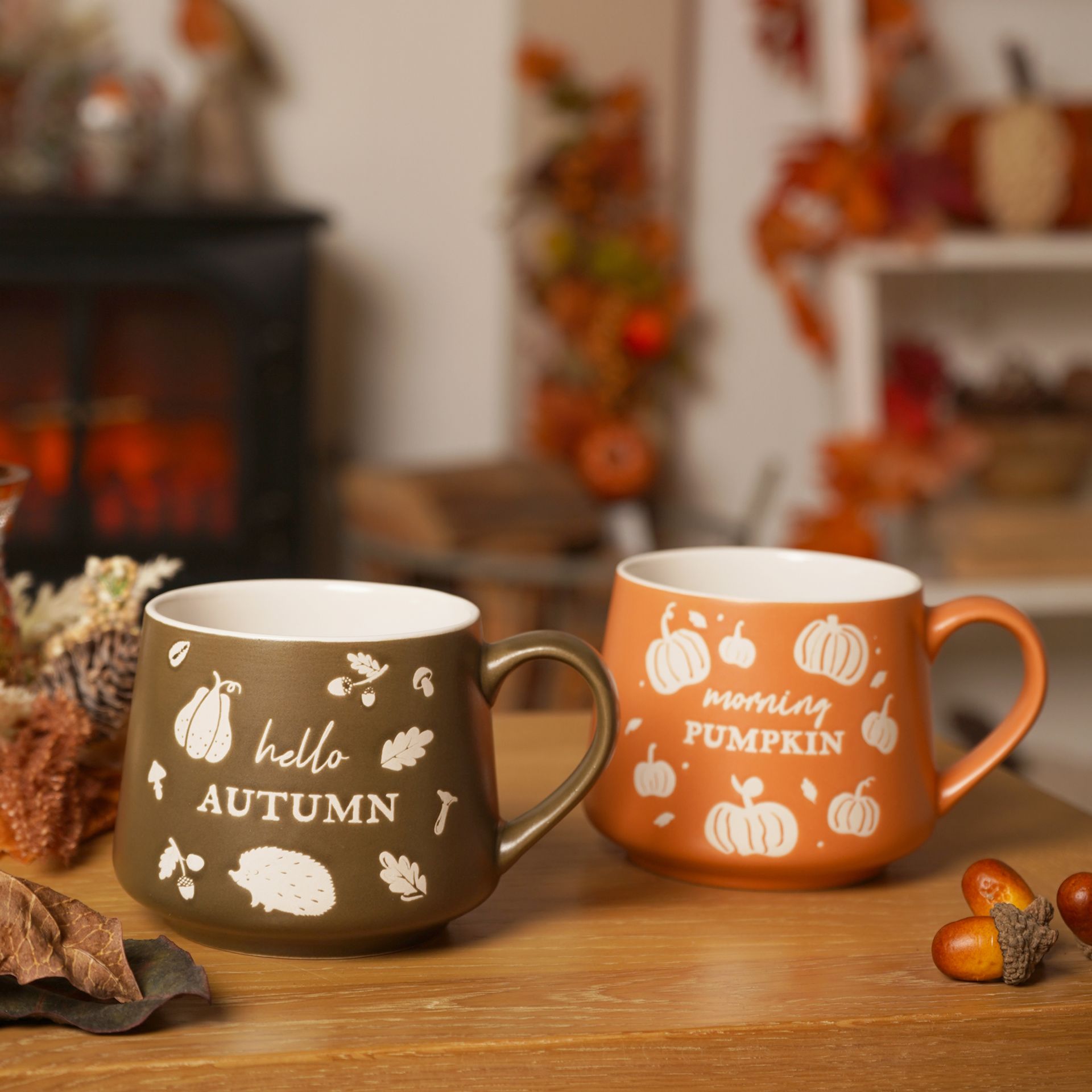 Country Living 'Morning Pumpkin' Mug