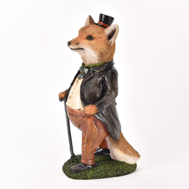 Country Living Suited Fox Ornament