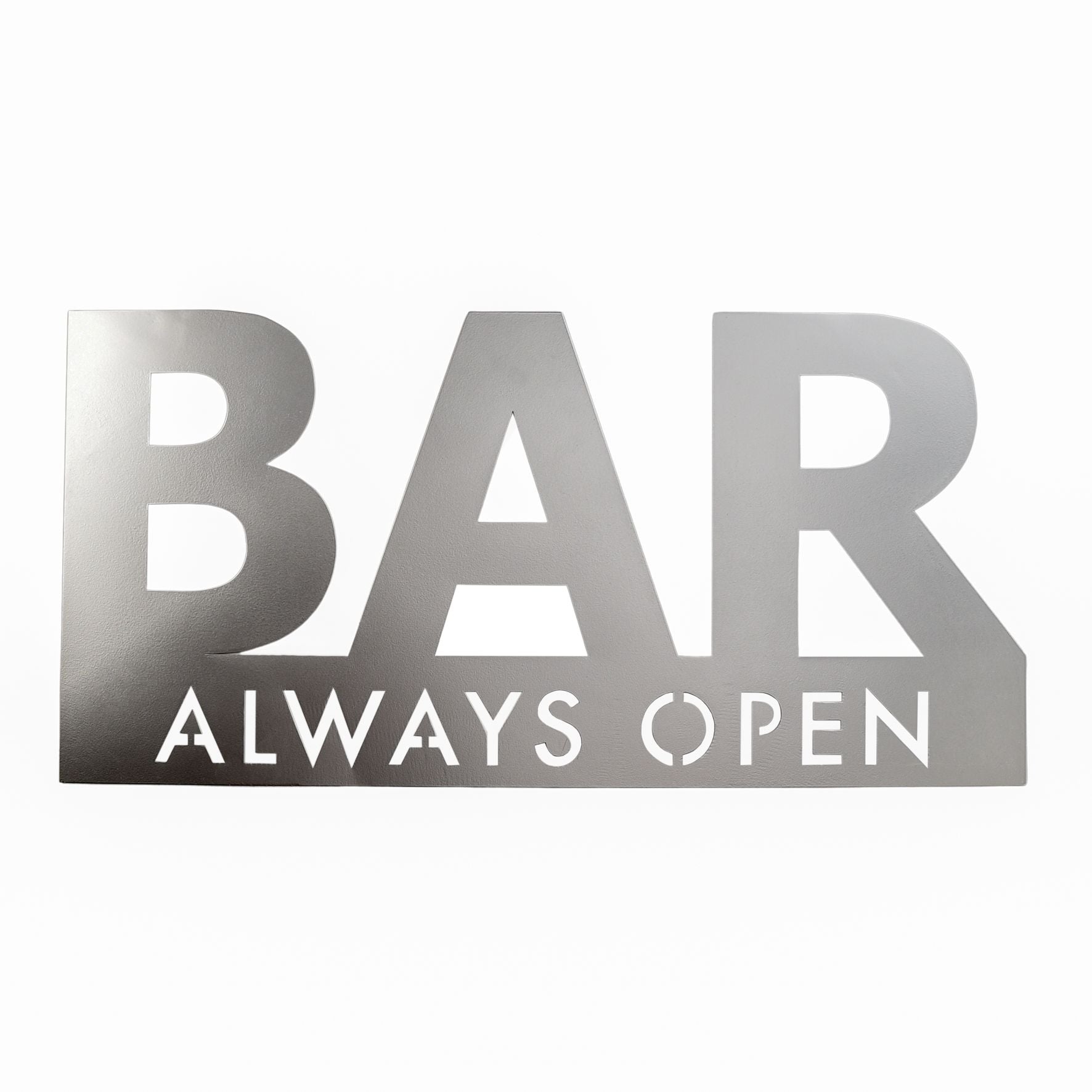 Handmade Metal Bar Wall Art
