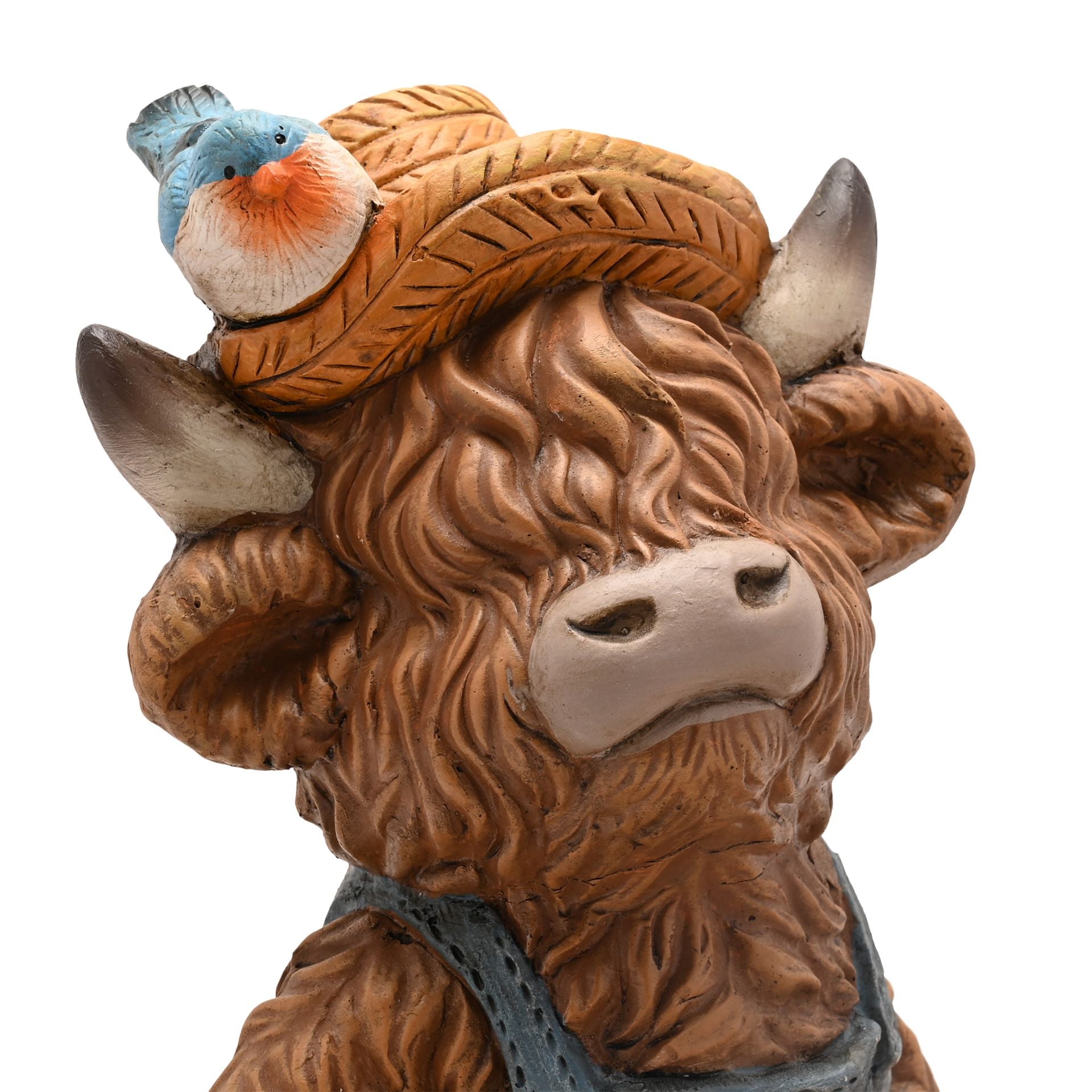 Country Living Highland Cow Outdoor Planter