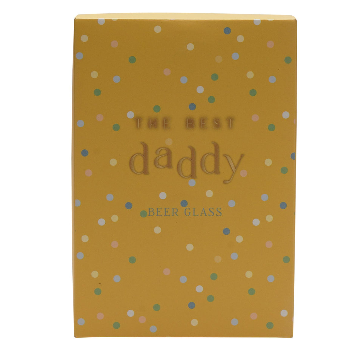 Confetti Beer Glass - The Best Daddy