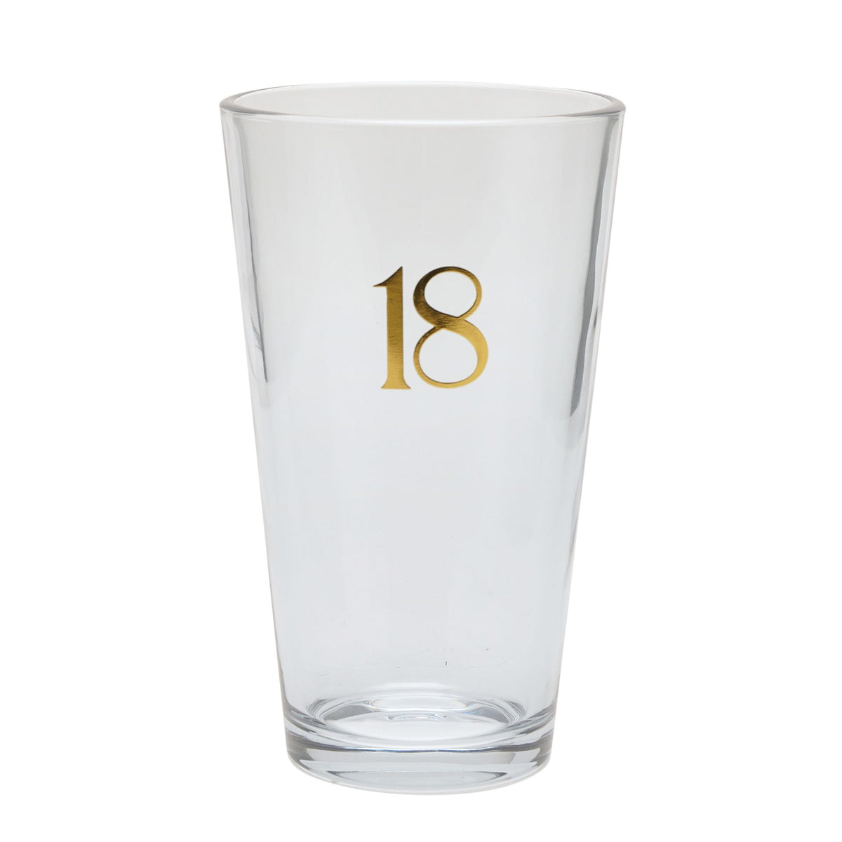 Confetti Beer Glass - 18