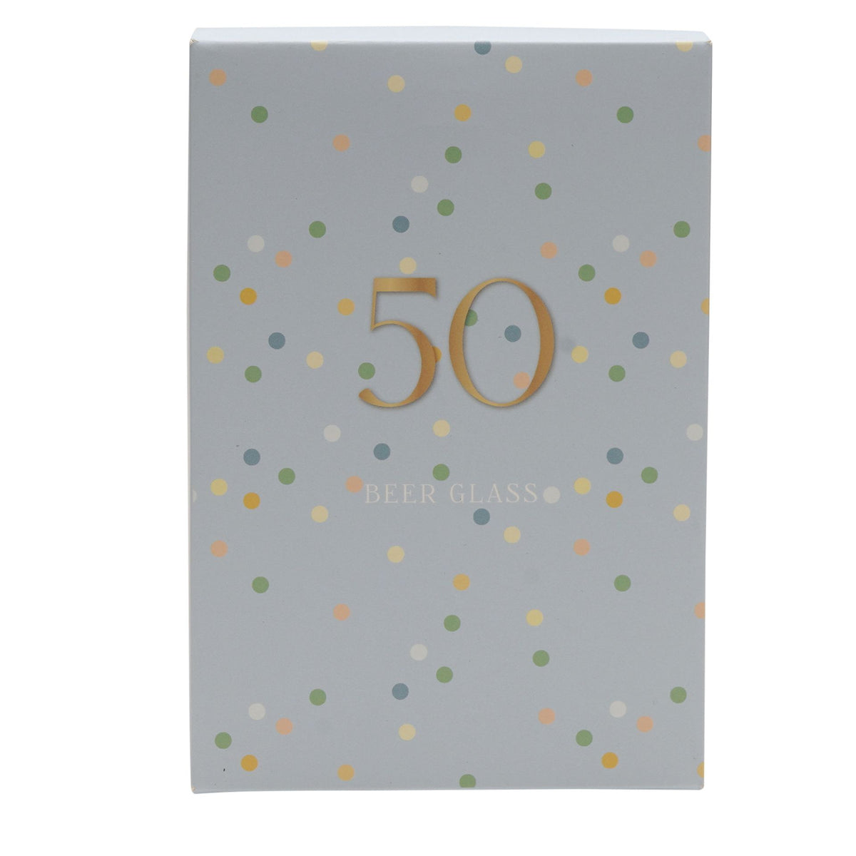 Confetti Beer Glass - 50