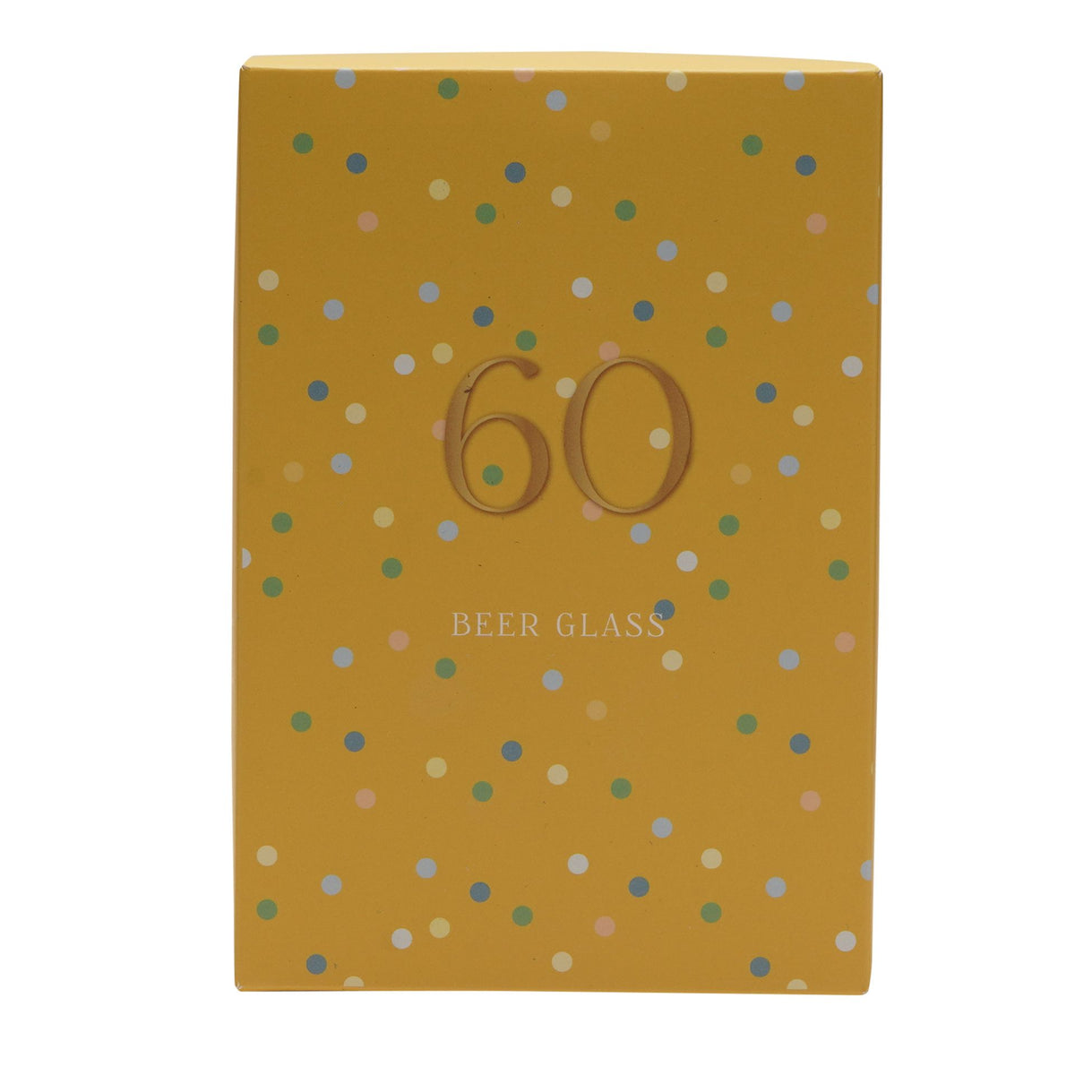 Confetti Beer Glass - 60
