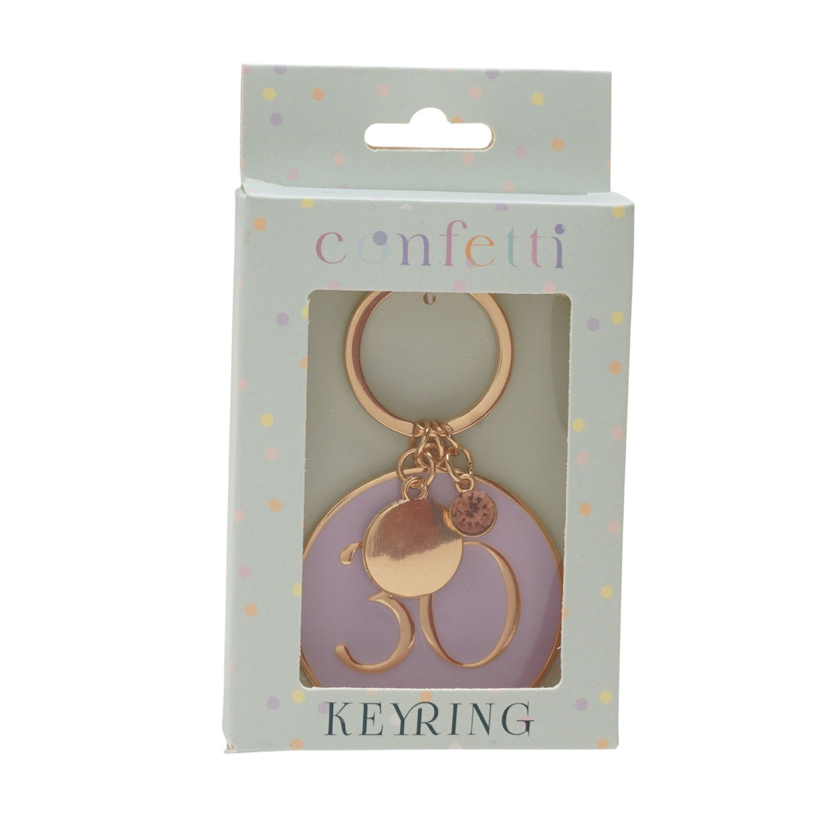 Confetti Keyring - 30