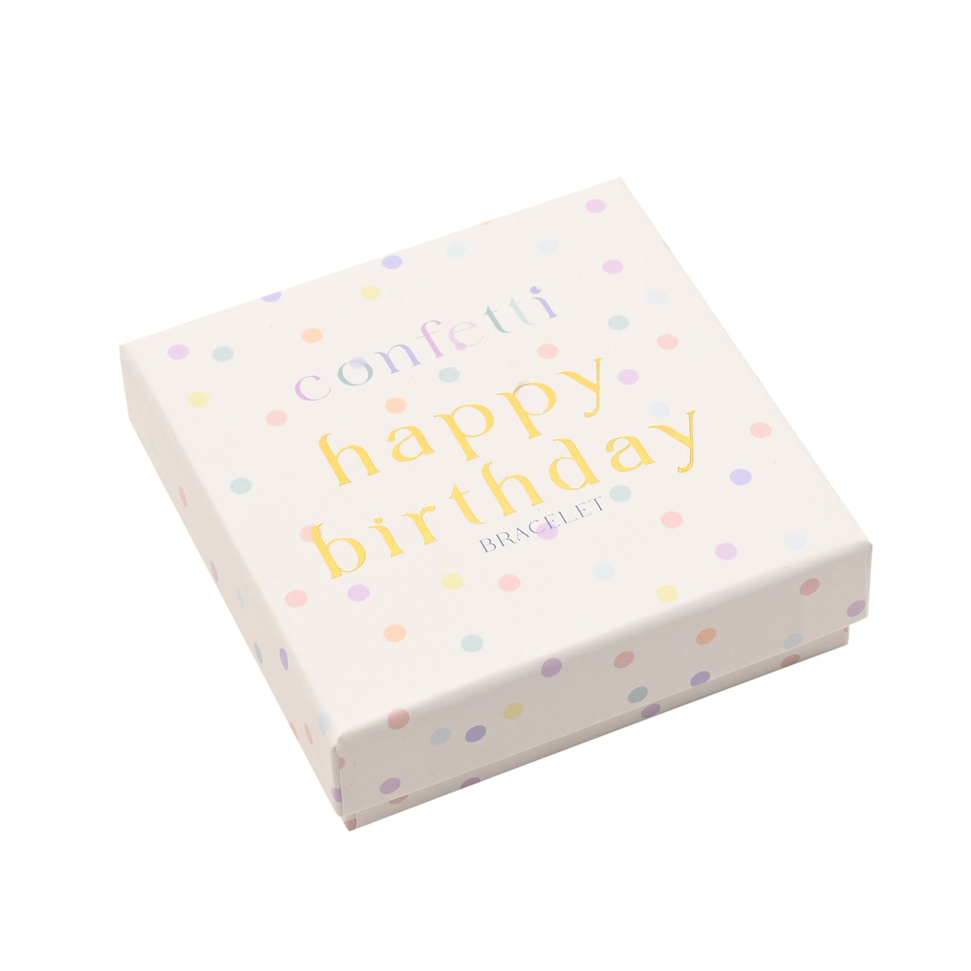 Confetti Bracelet - Happy Birthday