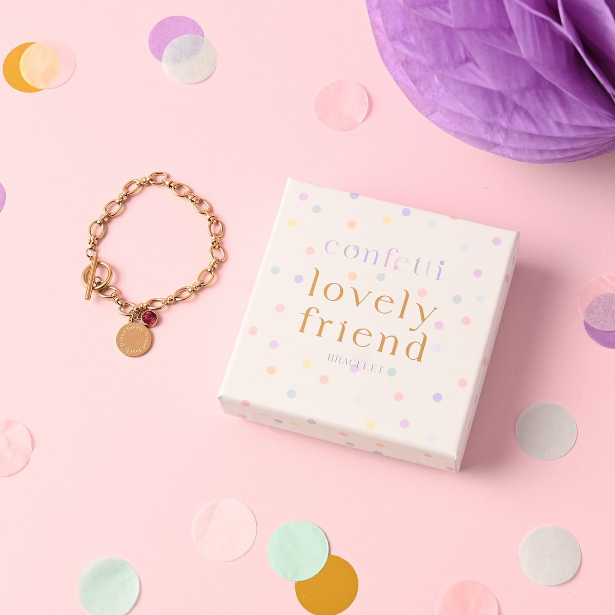 Confetti Bracelet - Lovely Friend