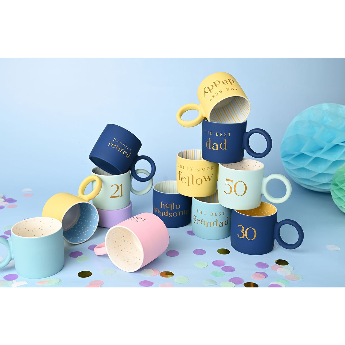Confetti Mug - Retired Female