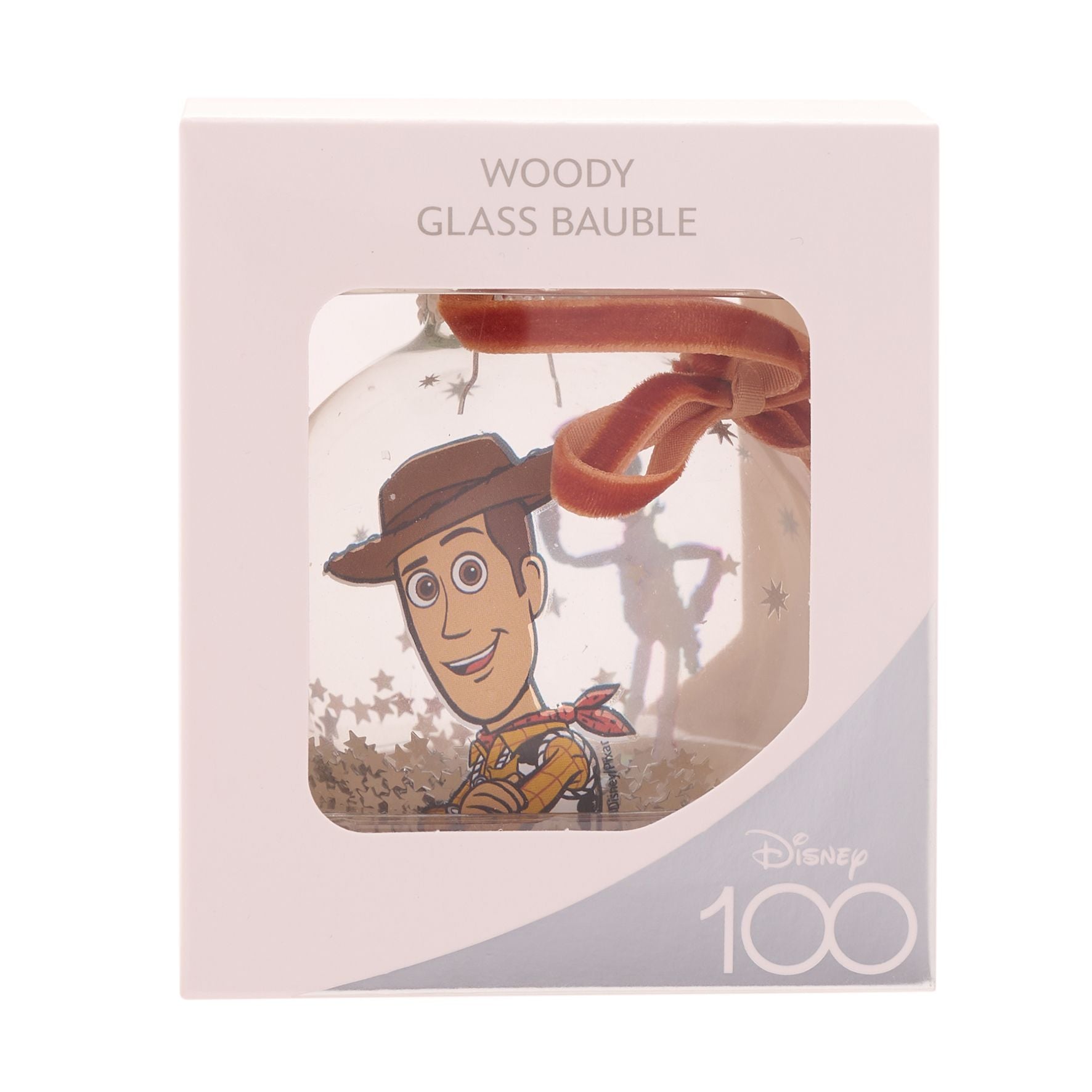Disney 100 Glass Bauble - Woody