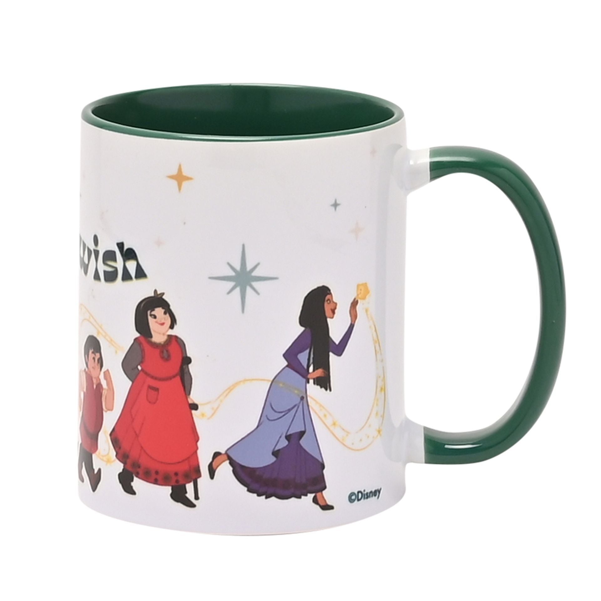 Disney Wish Green Handled Mug - Magic In Every Wish