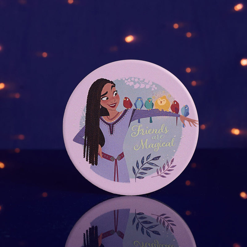 Disney Wish Ceramic Round Coaster - Friends Are Magical