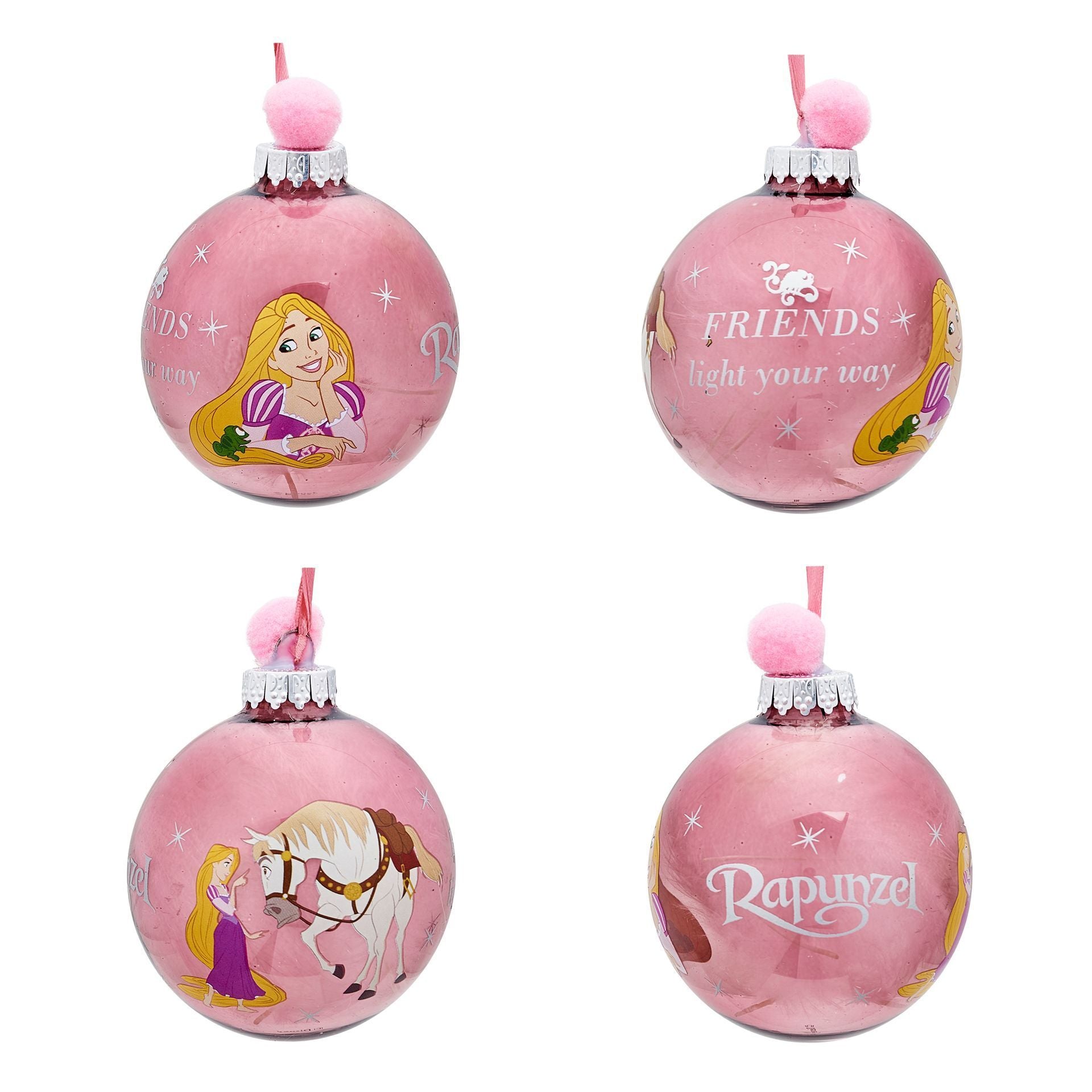 Disney Set of 7 Baubles - Princesses