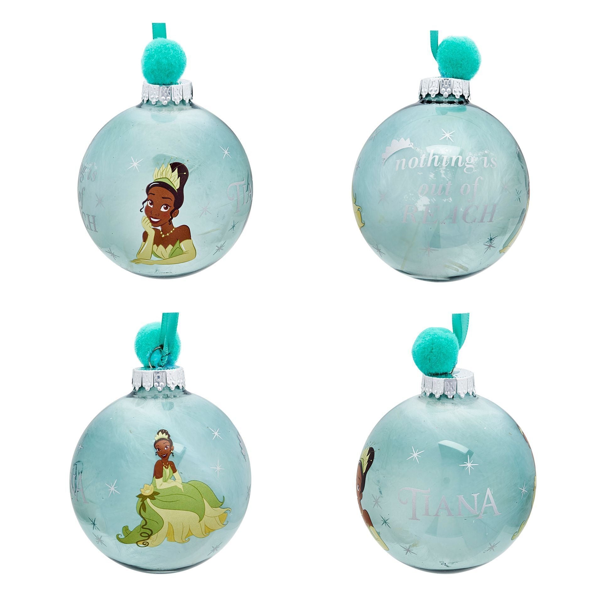 Disney Set of 7 Baubles - Princesses