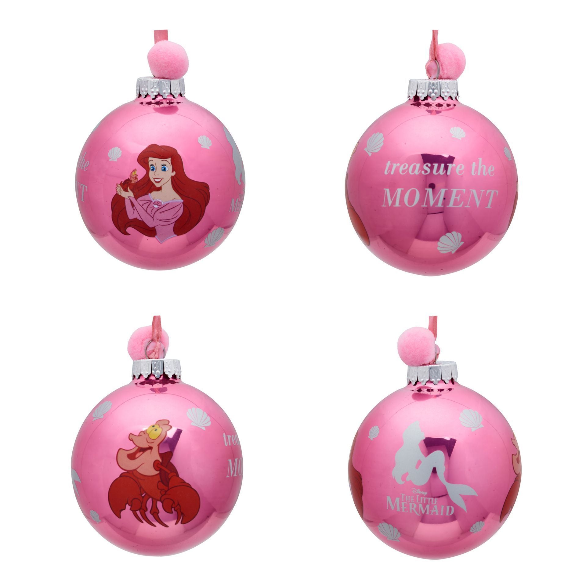 Disney Set of 7 Baubles - The Little Mermaid