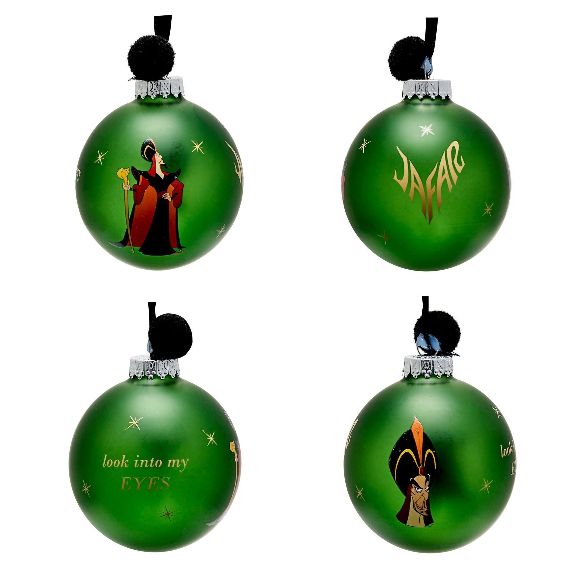 Disney Set of 7 Baubles - Villains