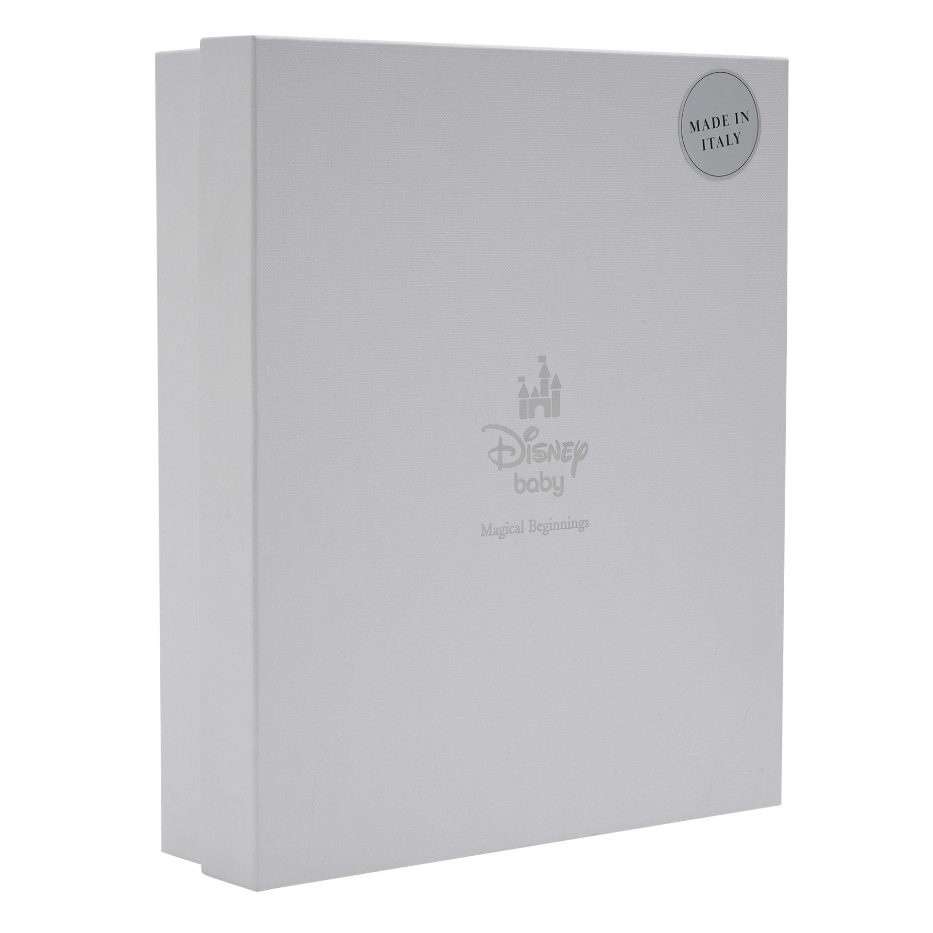 Disney Mickey Mouse With Balloon Silver 999 Plated Album With Frame 8" x 10" - Faux Leather With Four Colours