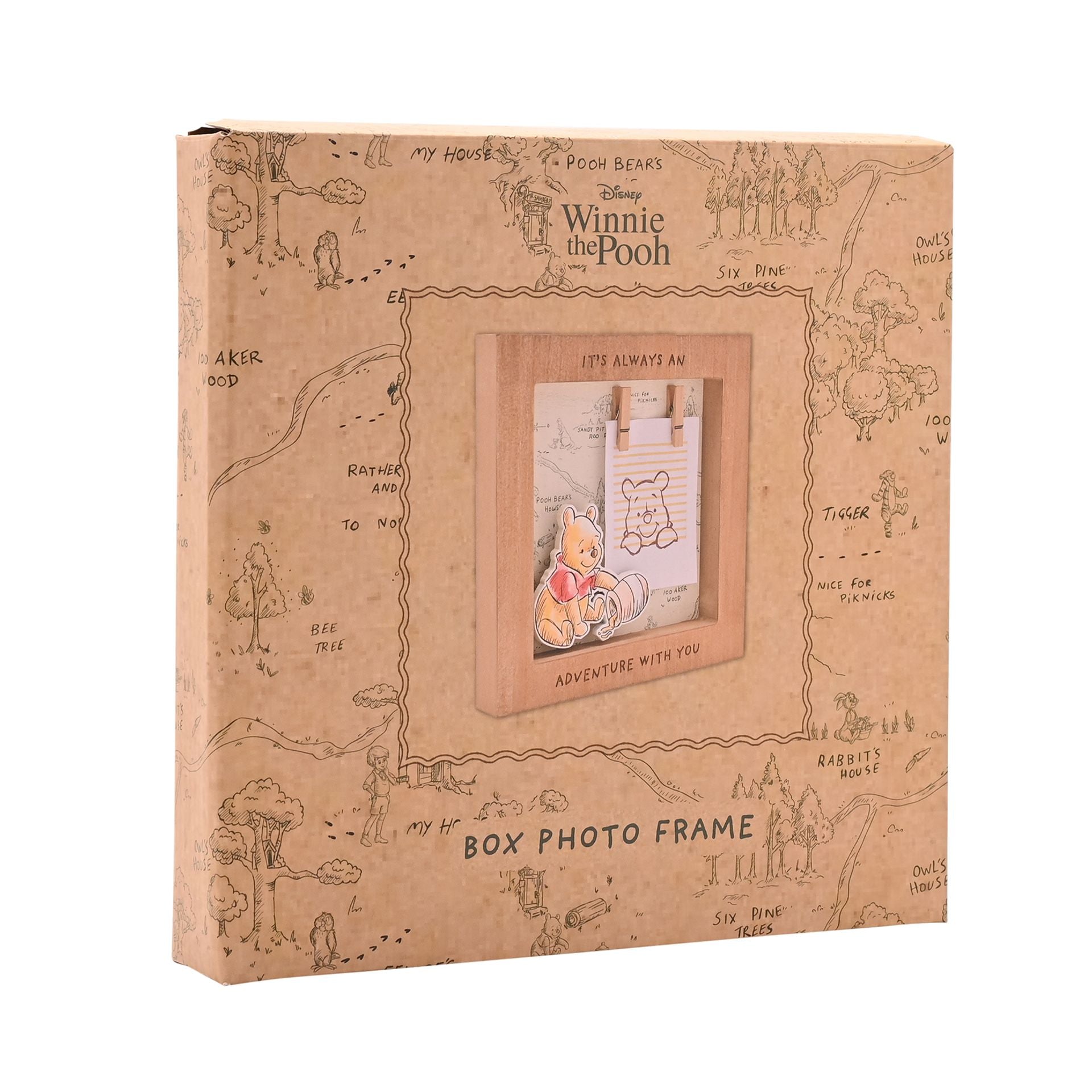 Disney Winnie The Pooh Box Photo Frame