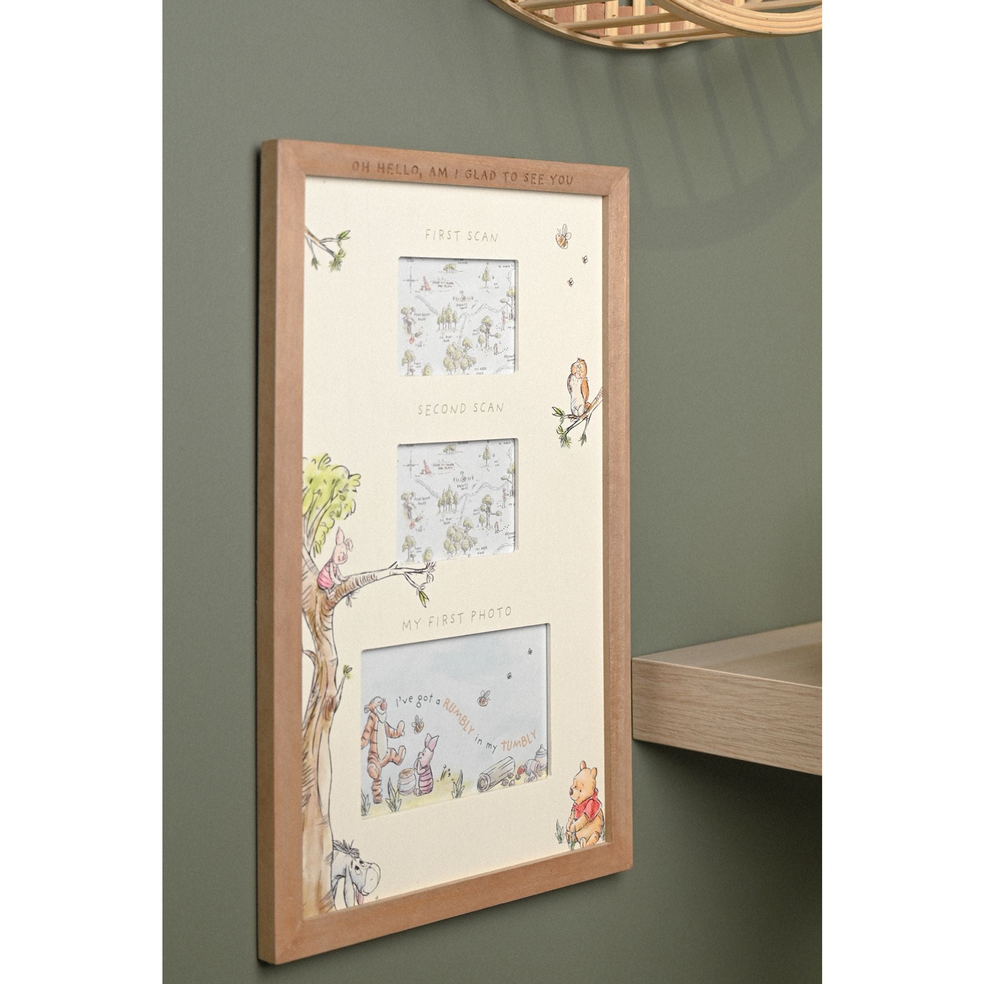 Disney Winnie The Pooh Multi Aperture Scan Frame