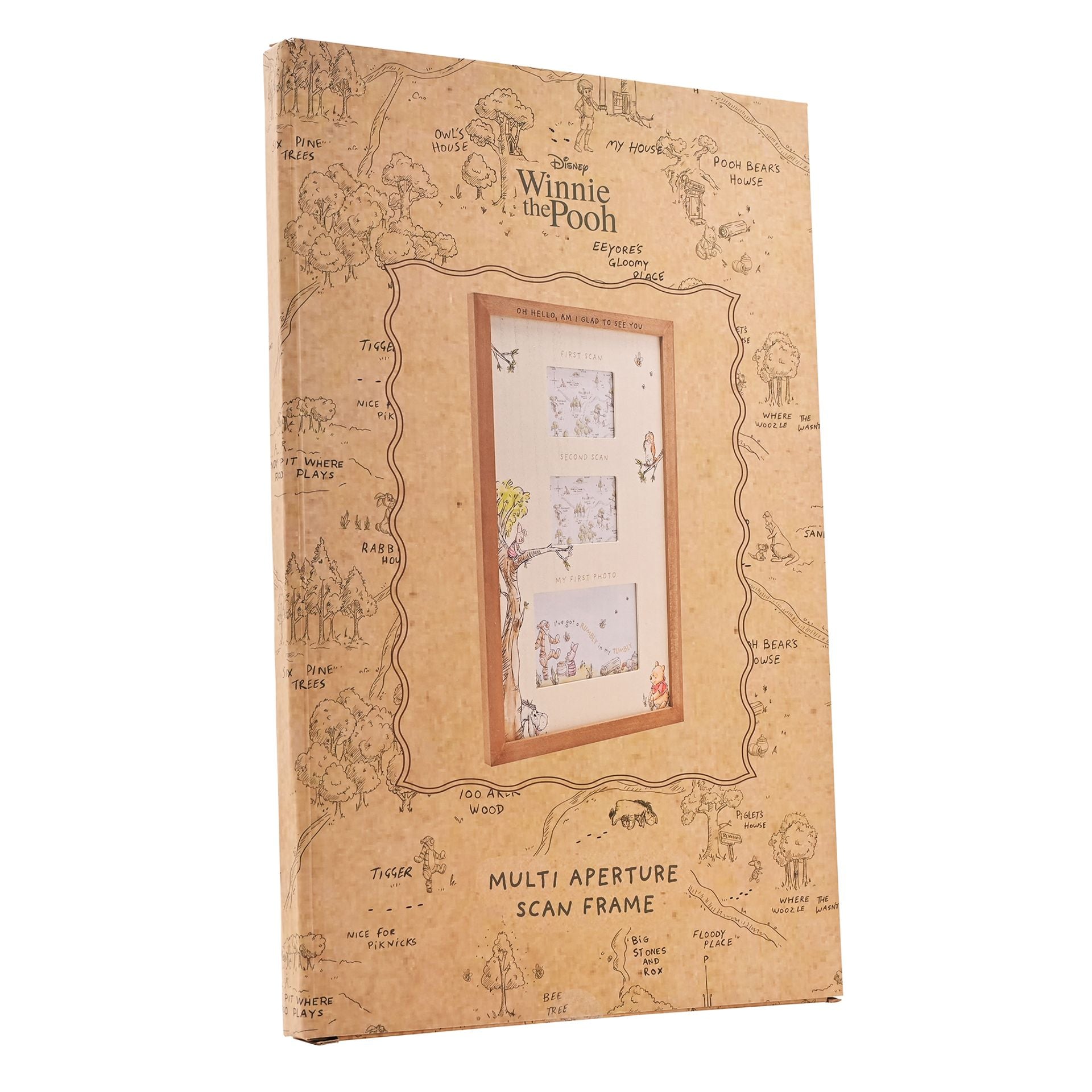 Disney Winnie The Pooh Multi Aperture Scan Frame