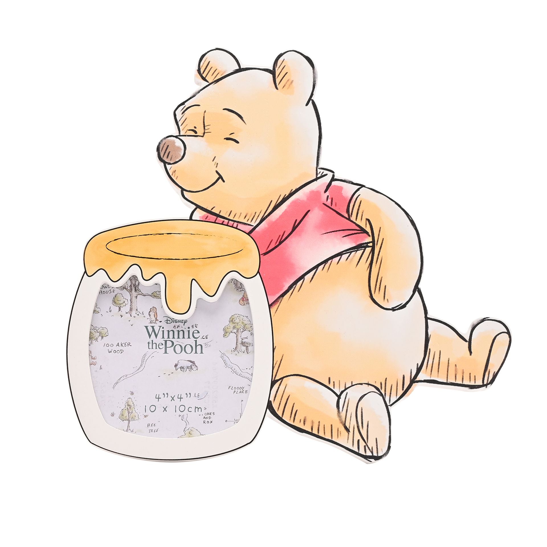 Disney Winnie The Pooh Shaped Photo Frame