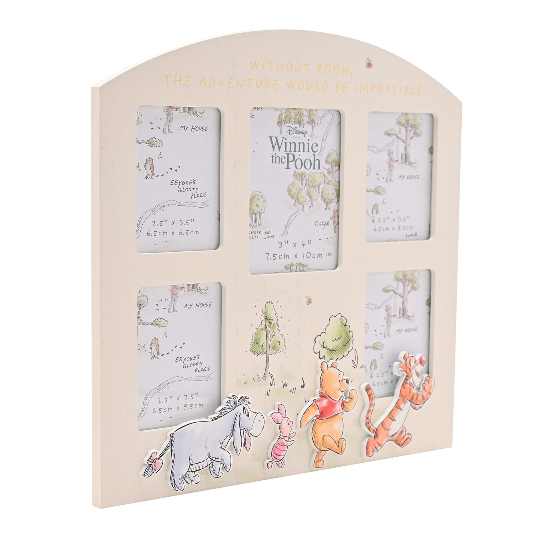 Disney Winnie The Pooh Multi Aperture Photo Frame