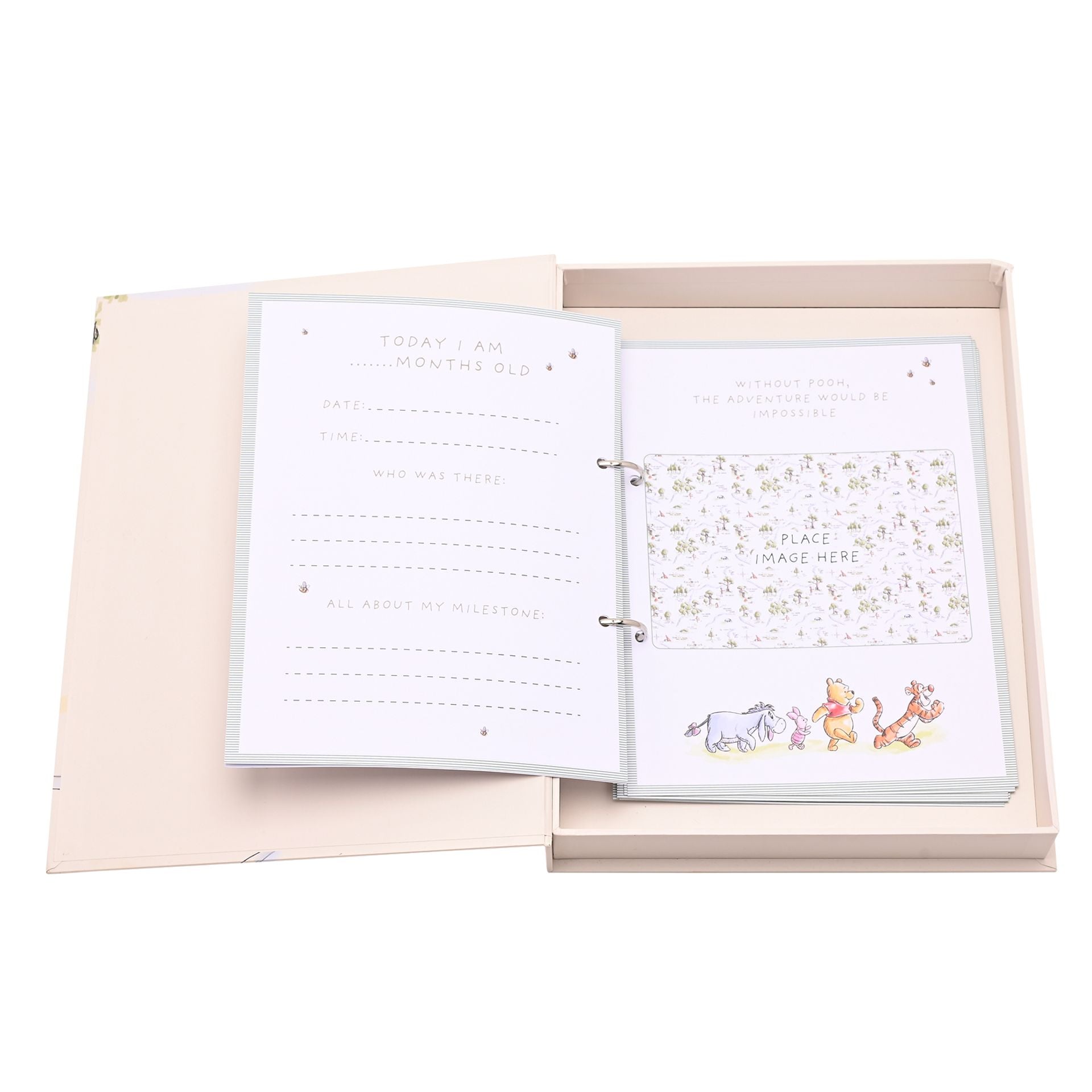 Disney Winnie The Pooh Milestone Album with Cards