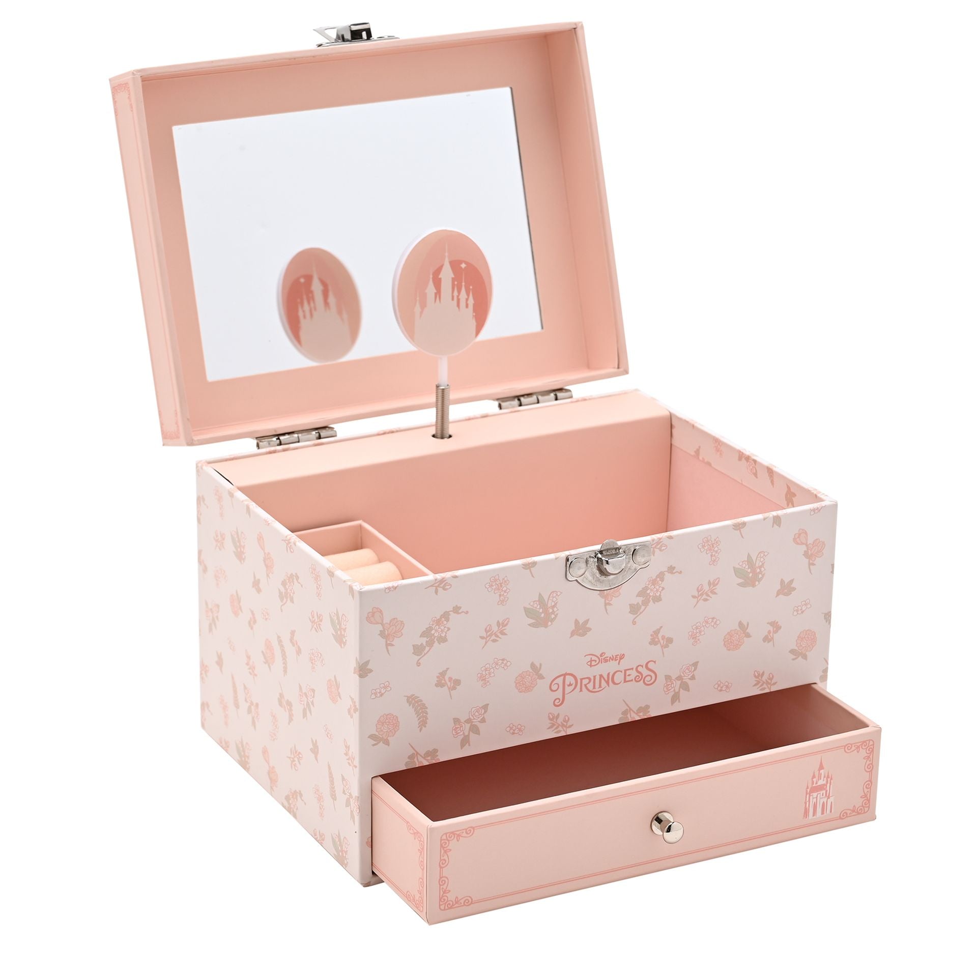 Disney Pastel Princess Musical Jewellery Box - Multi Princess