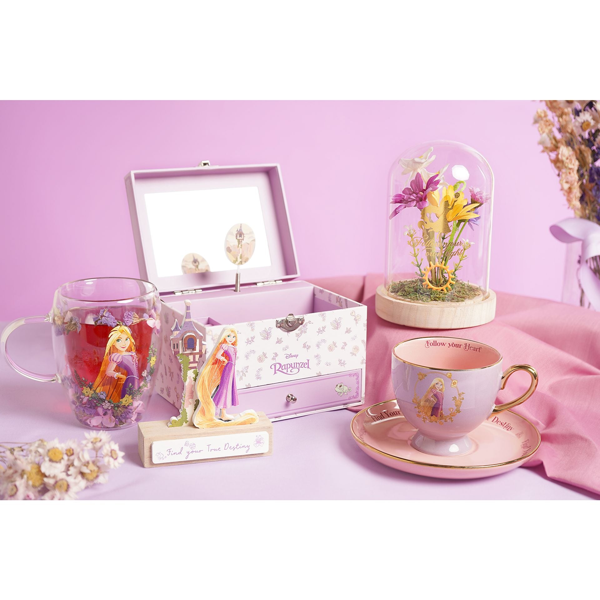 Disney Pastel Princess Musical Jewellery Box - Rapunzel