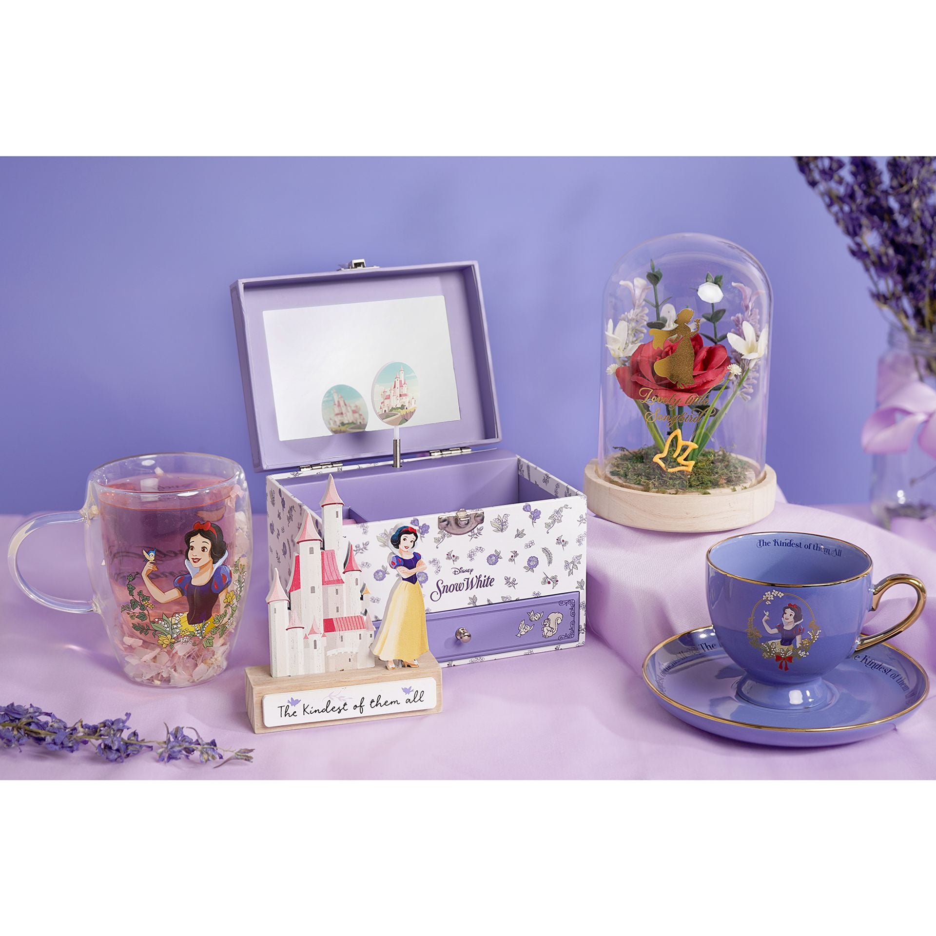 Disney Pastel Princess Mini Castle Plaque - Snow White